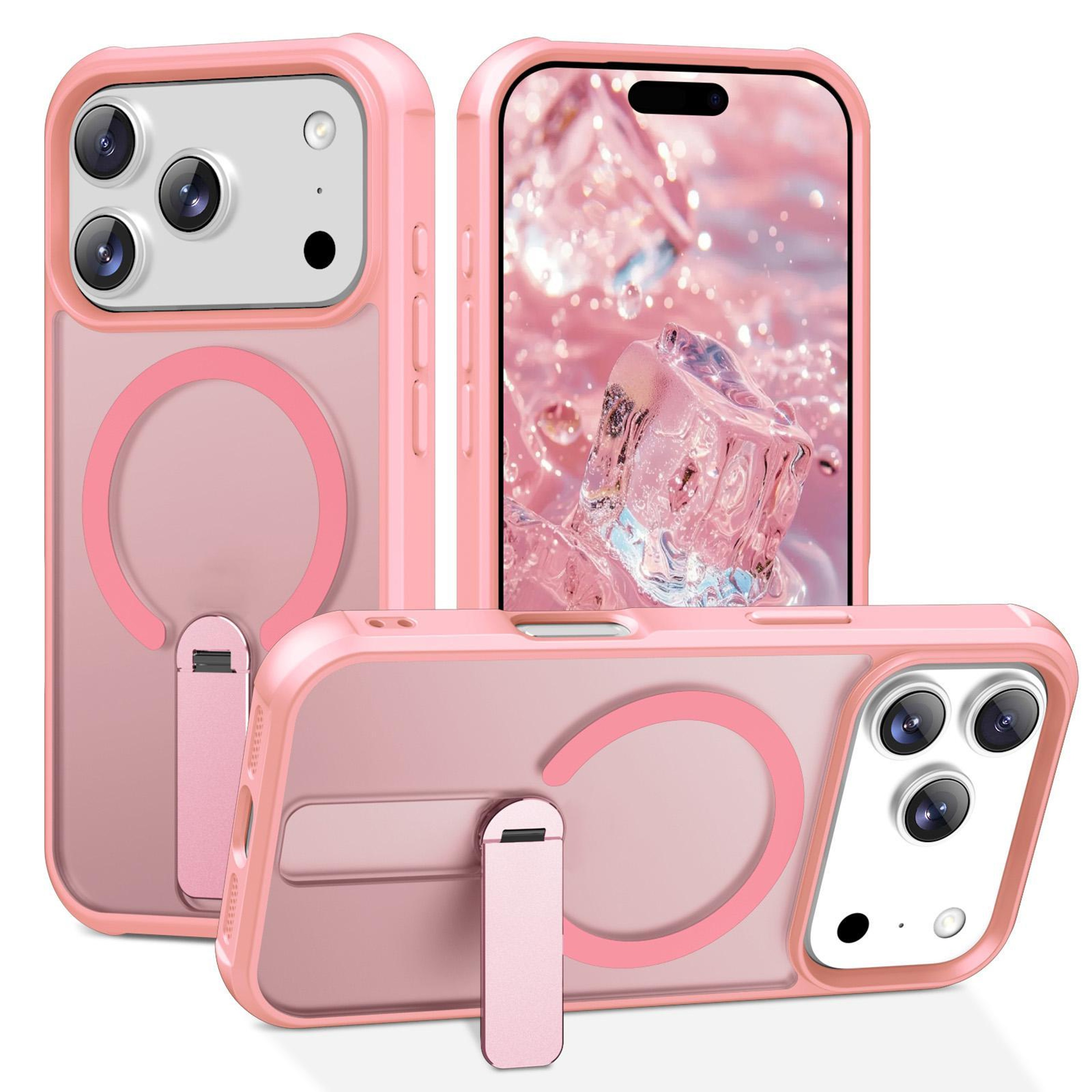 IPhone 18 Pro Max MagSafe Compatible Case With BuiltIn Kickstand 0
