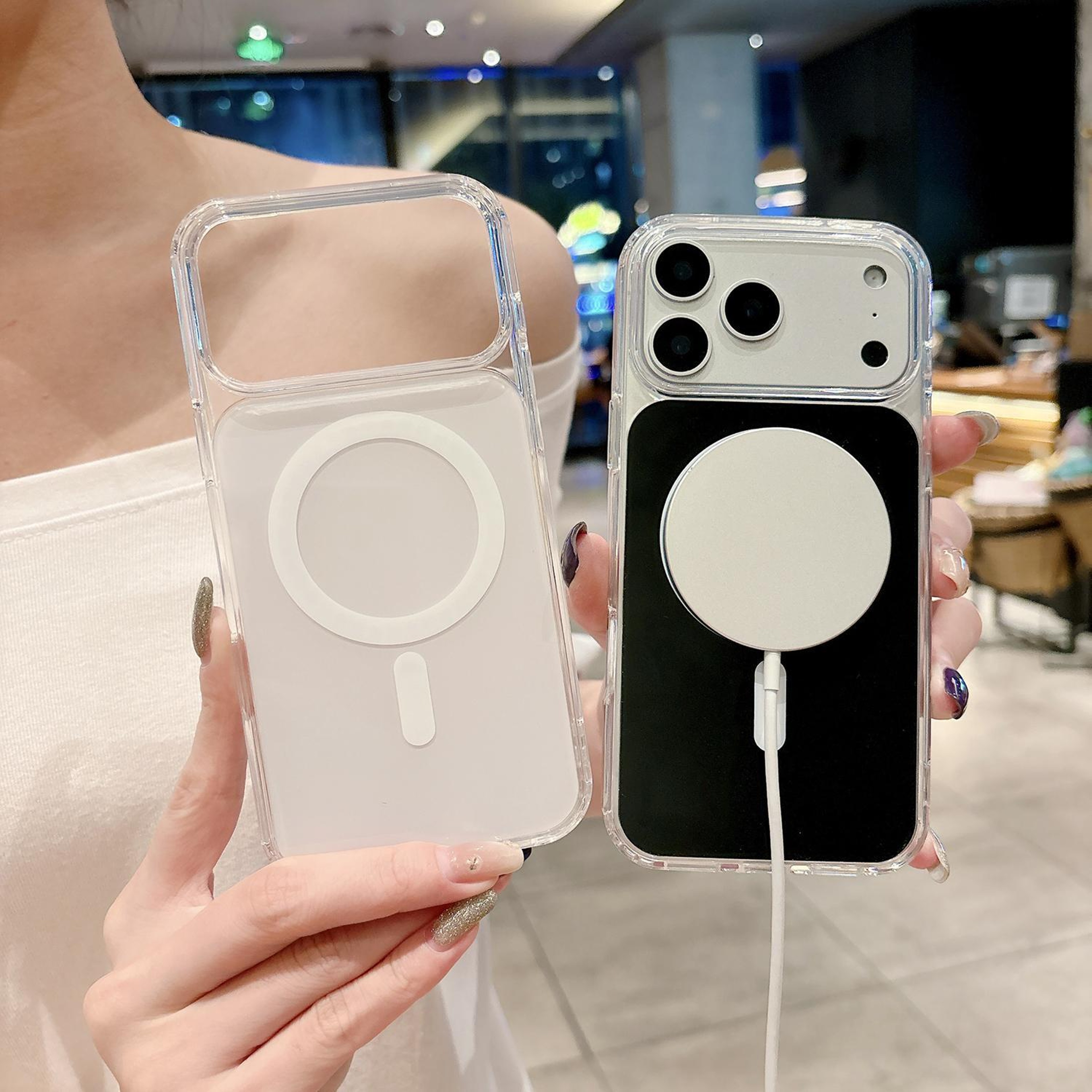 Acrylic MagSafe Phone Case Compatible With IPhone 18 Pro 2