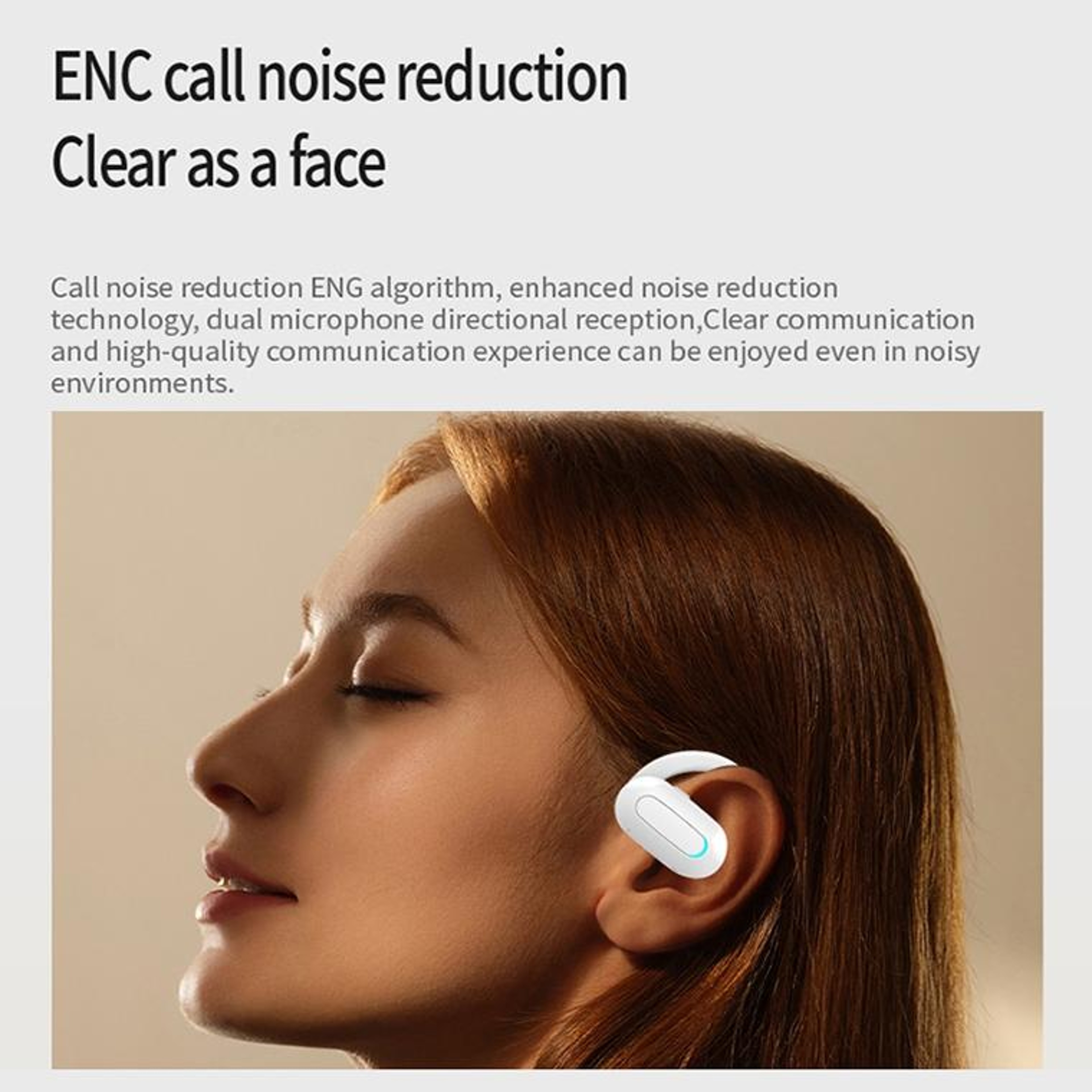 Rotatable Open Ear ENC Noise Reduction Bluetooth Stereo Sports Earphones – view 8
