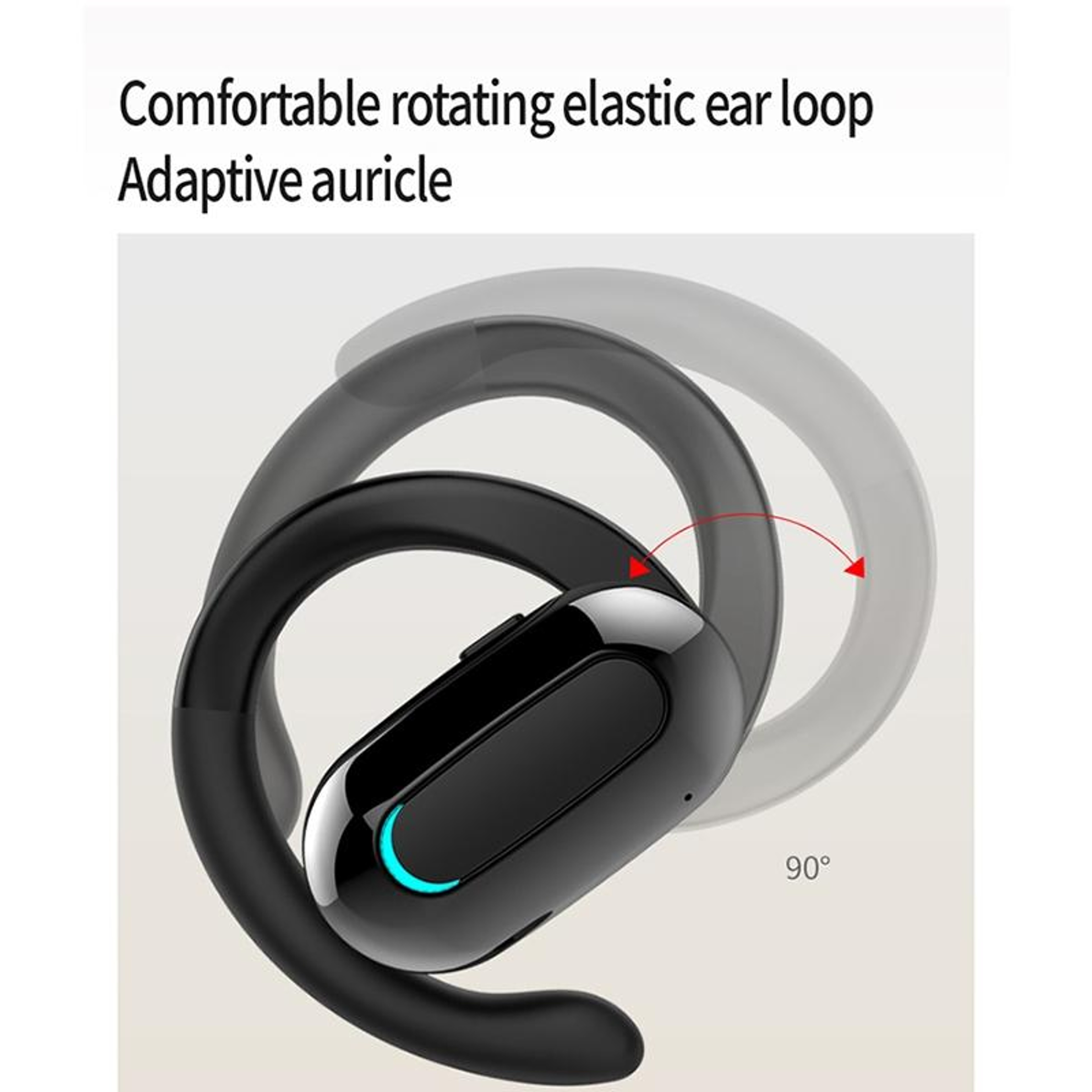 Rotatable Open Ear ENC Noise Reduction Bluetooth Sports Earphones – view 4