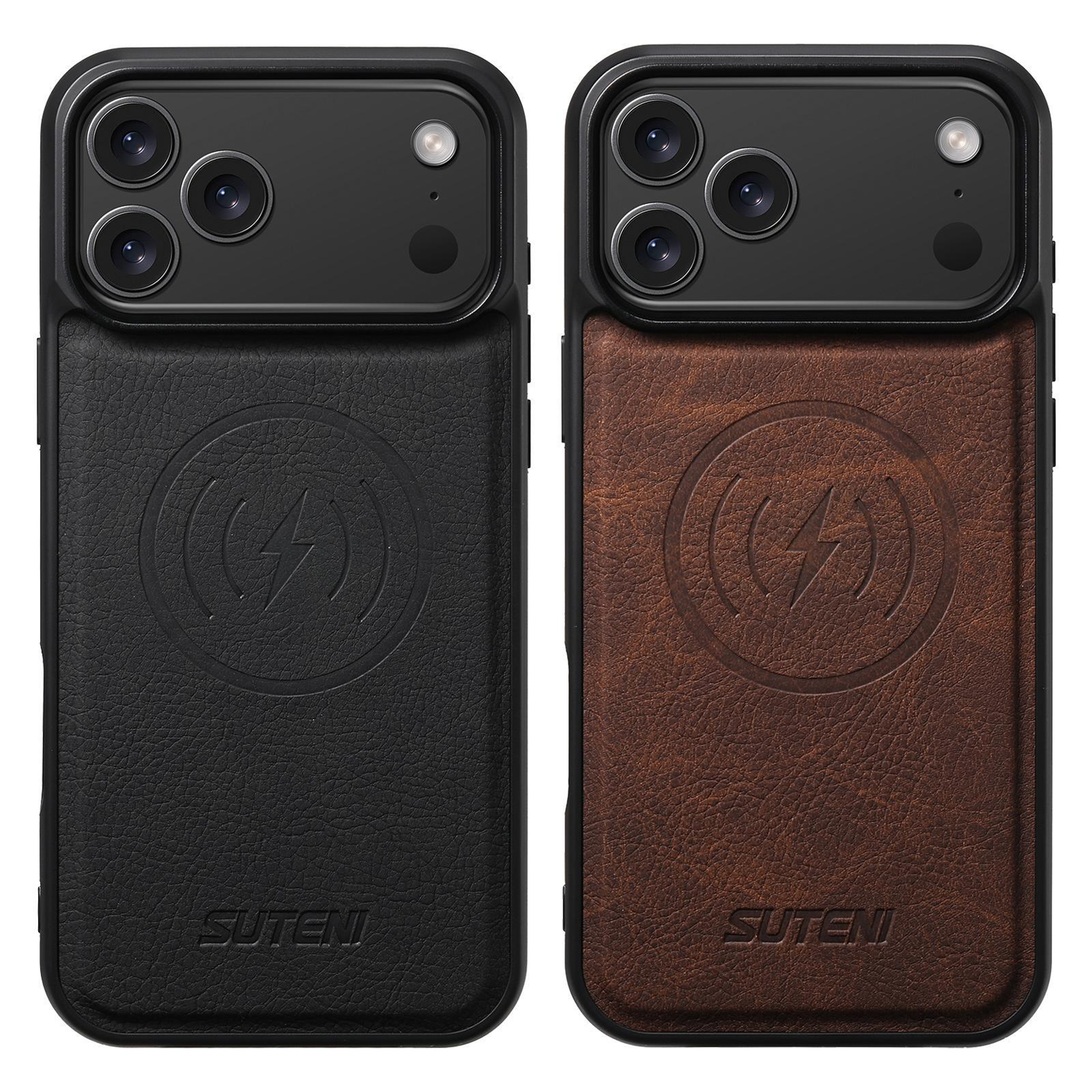Magnetic PU Leather Case For IPhone 18 Pro Max Litchi Texture Cover 4
