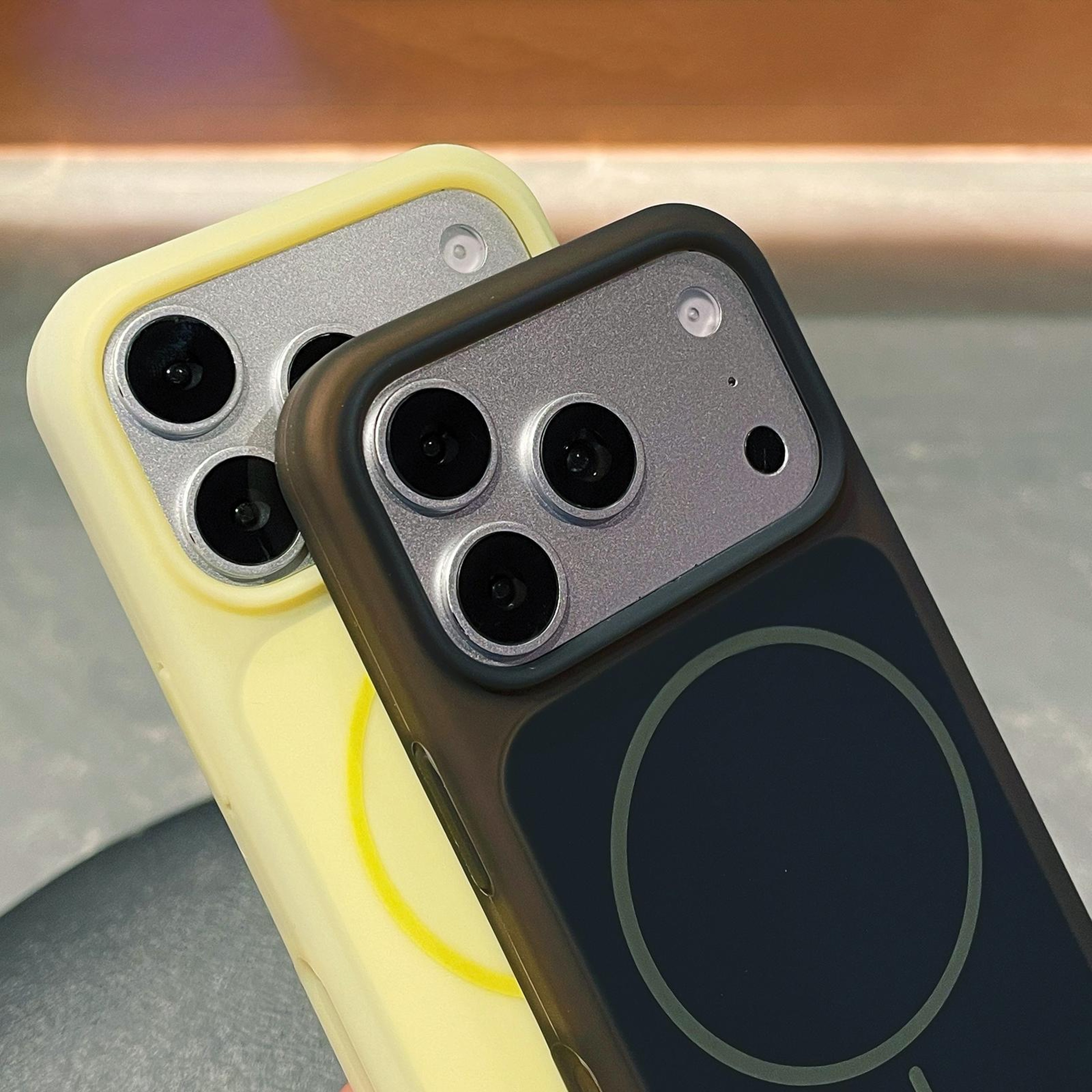 Liquid Silicone Magnetic Case For IPhone 18 Pro Ice Cream Skin Feel Phone Cover 5