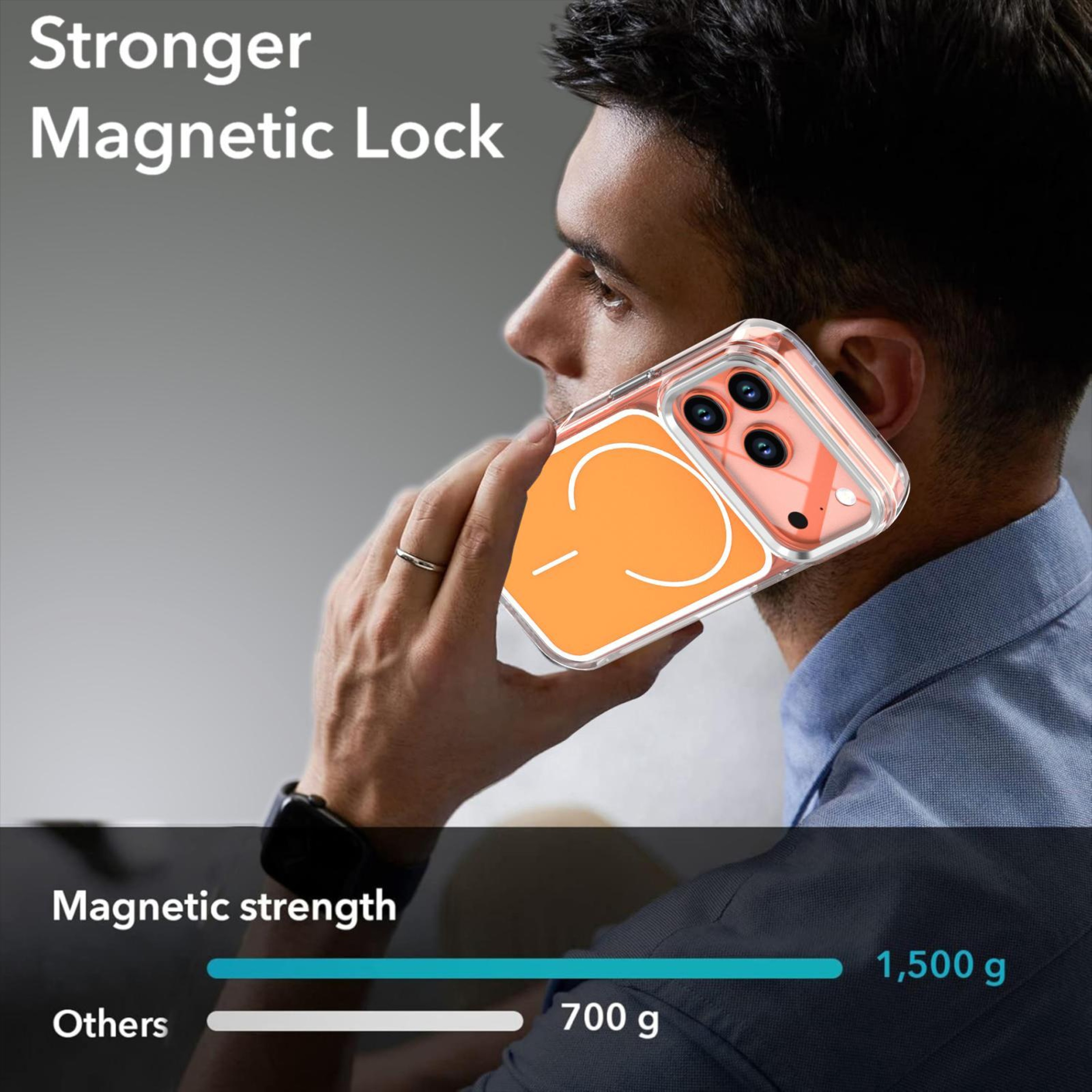 IPhone 18 Pro MagSafe Magnetic Phone Case Bright Shadow Twocolor 6