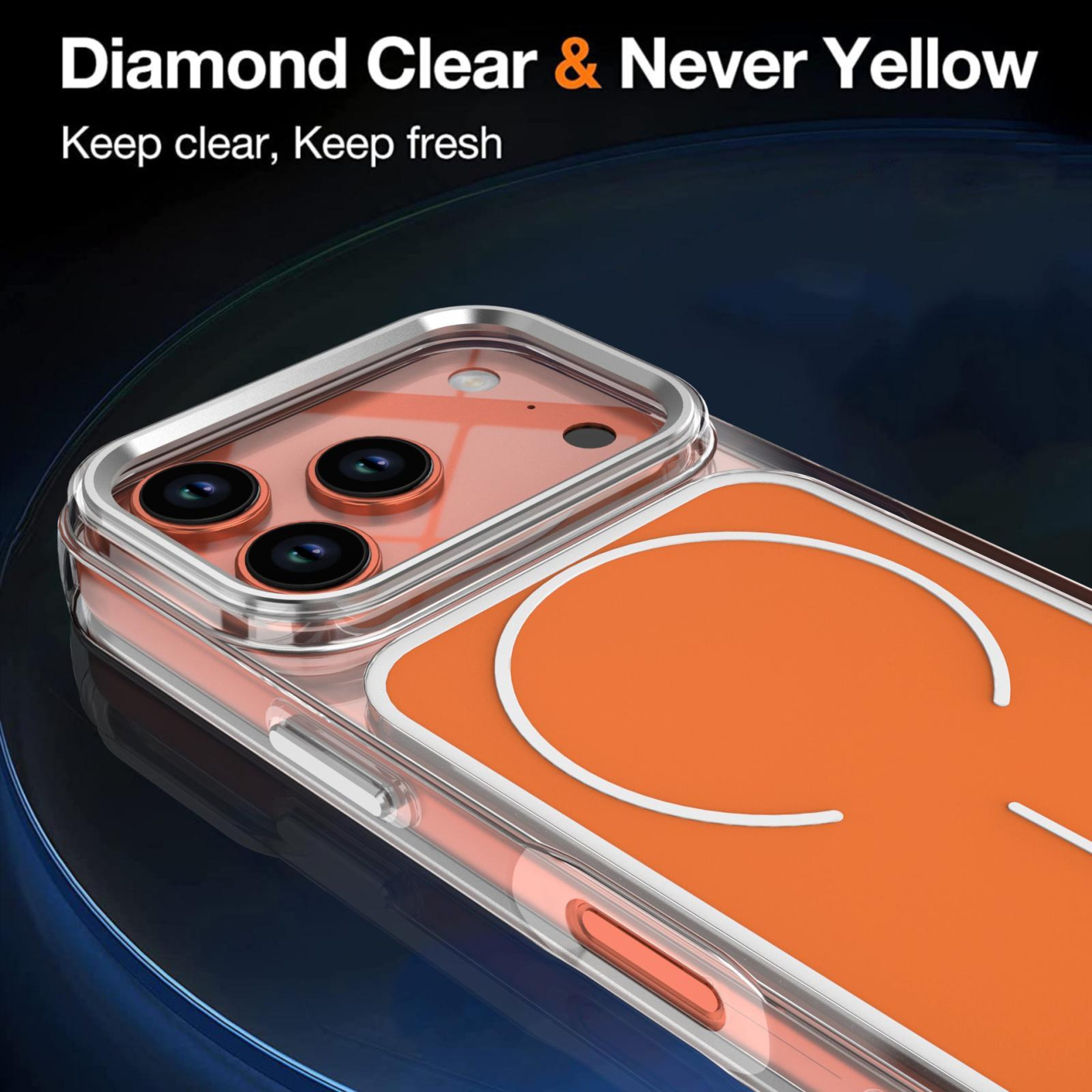 IPhone 18 Pro MagSafe Magnetic Phone Case Bright Shadow Twocolor 7
