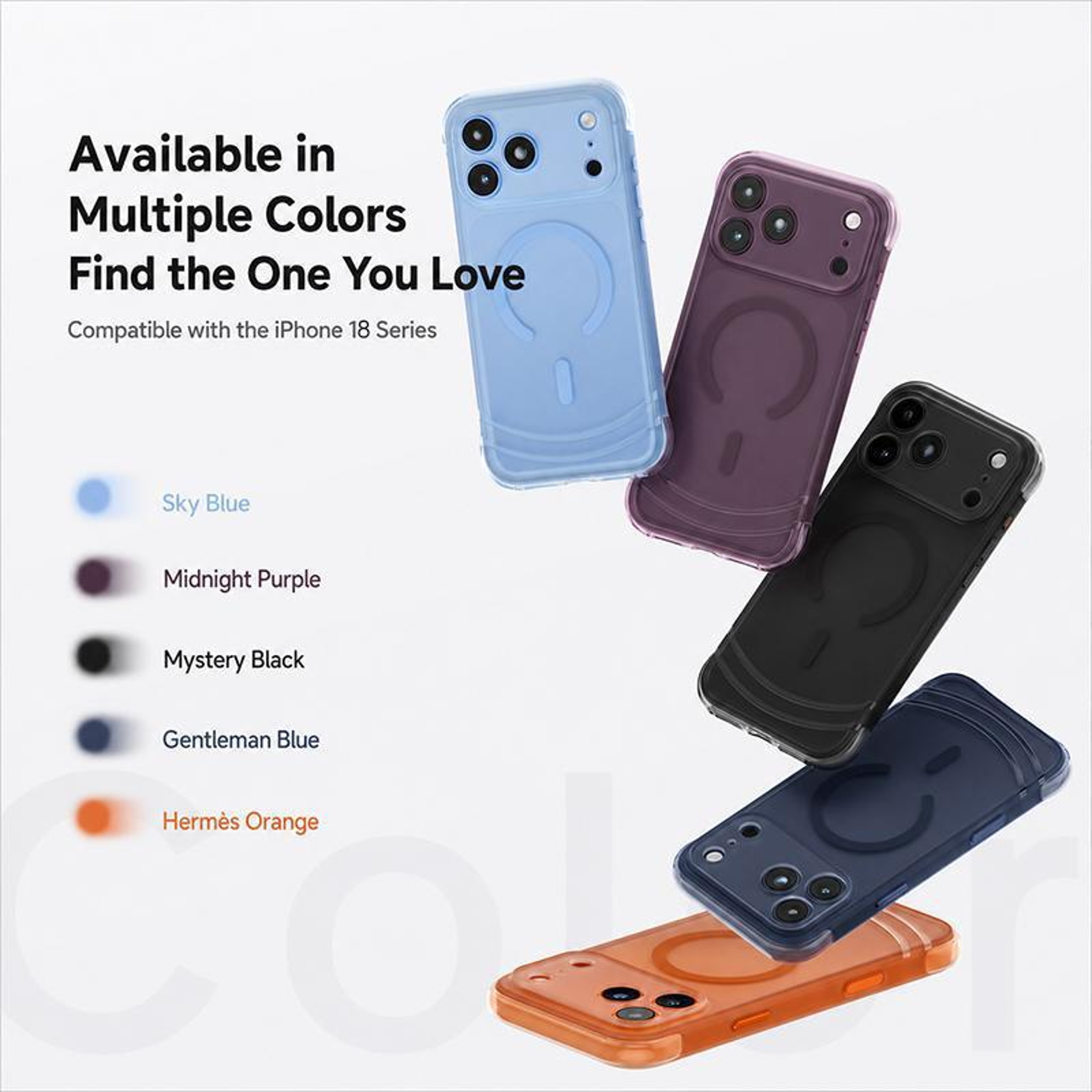 AirBag Magnetic Shockproof Phone Case For IPhone 18 Pro 4