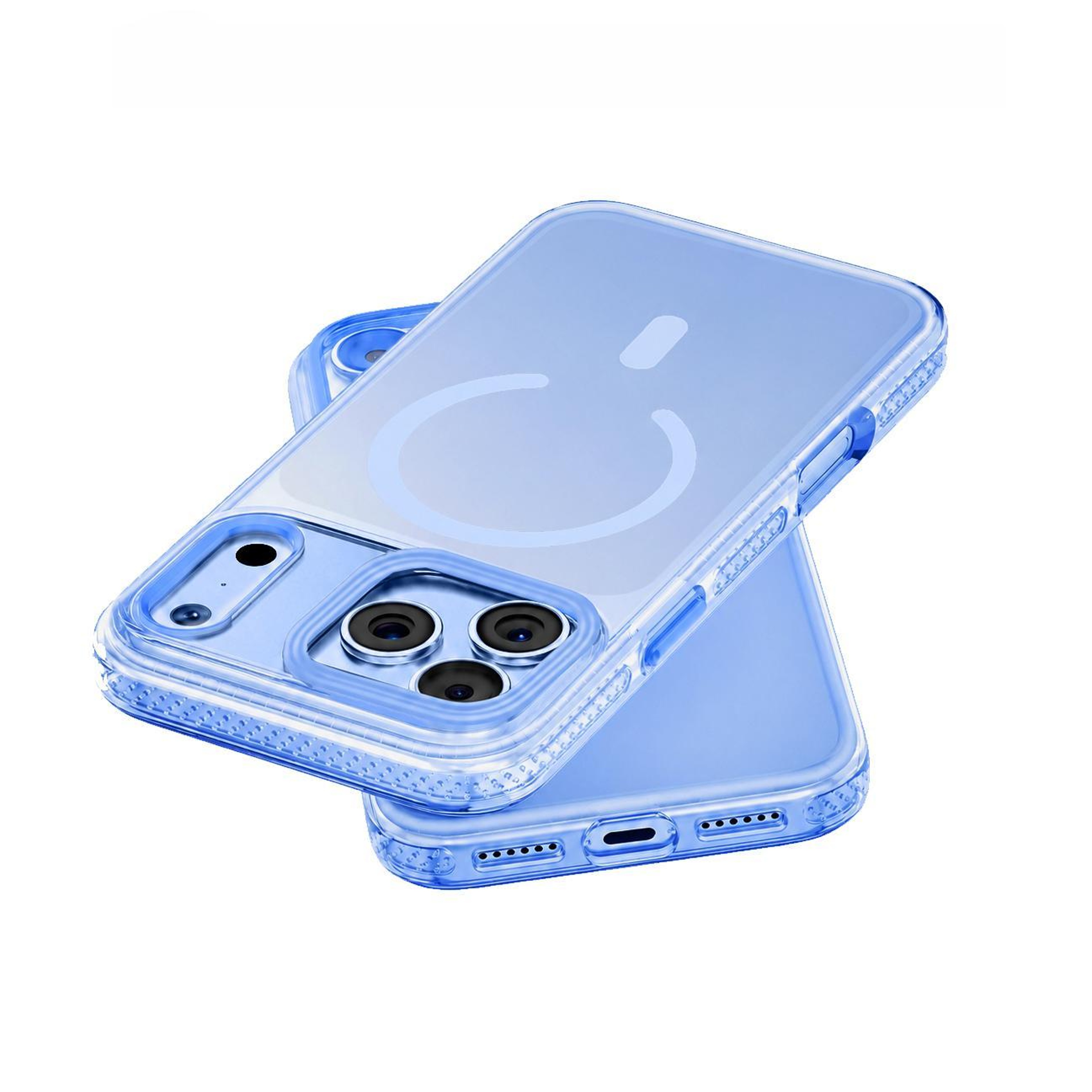 Gradient Matte IPhone 18 Pro Case MagSafe Hybrid TPU PC Cover 4