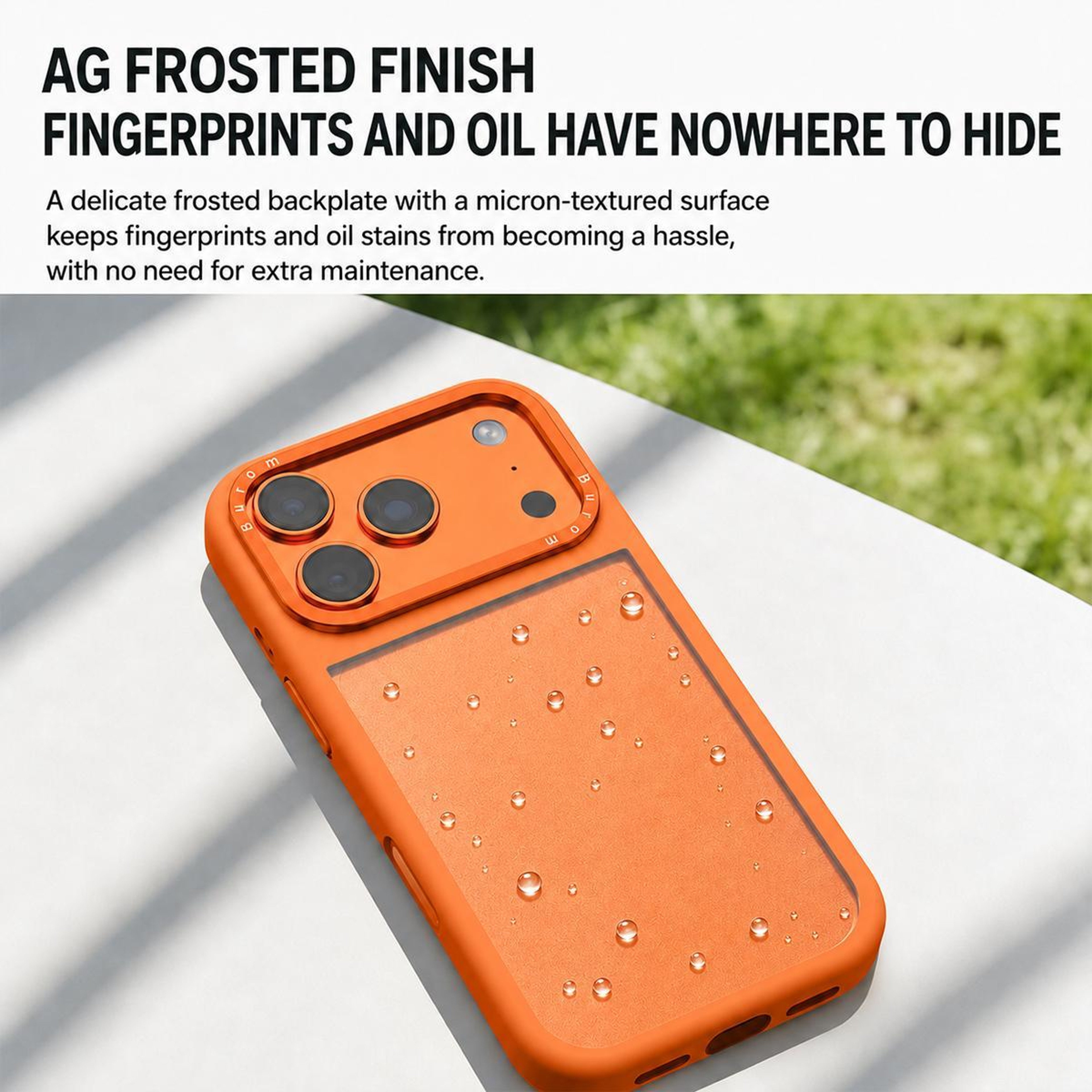 IPhone 18 Pro Clear Hybrid Case With Liquid Silicone Frame And Metal Lens Guard 10