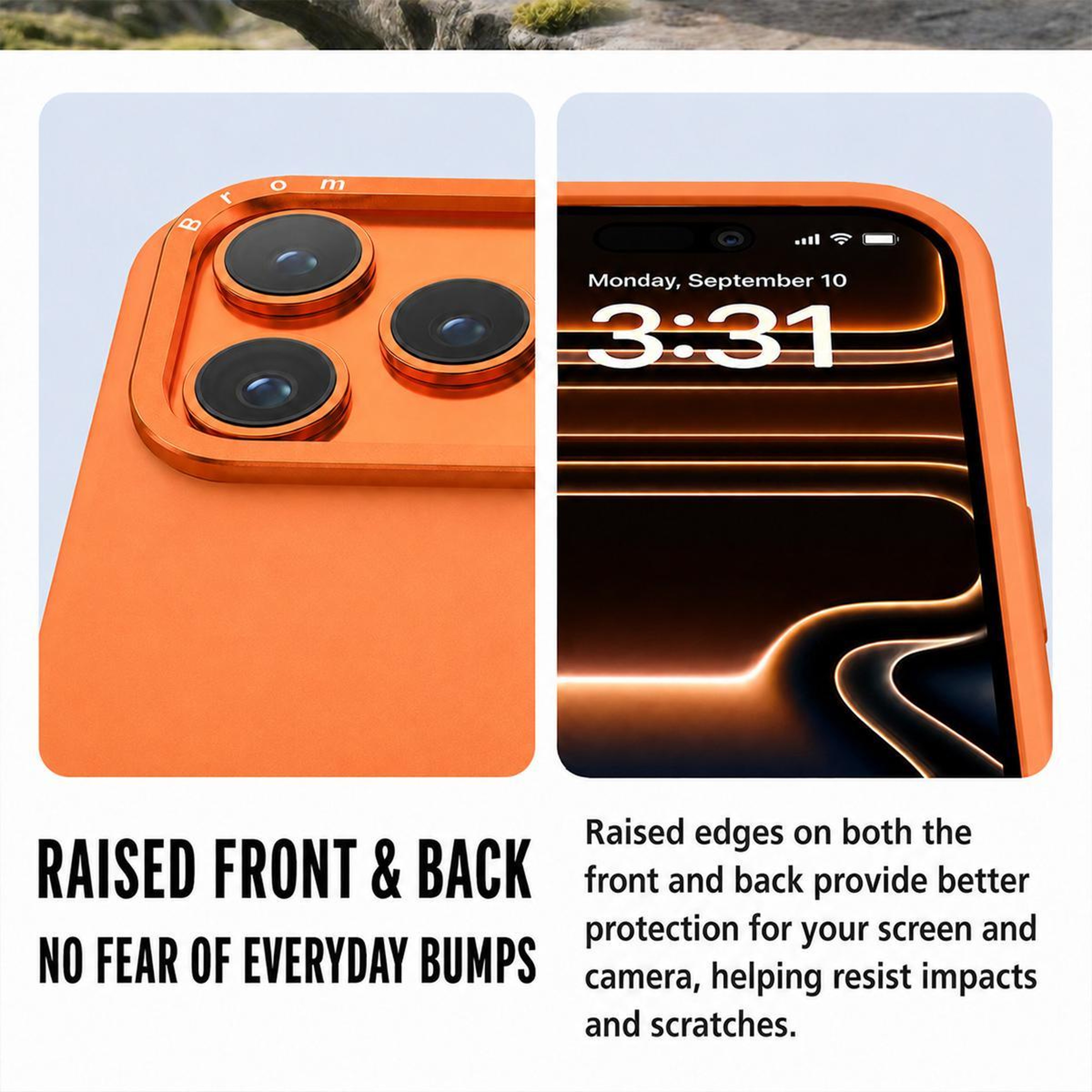 Phone Case Compatible With IPhone 18 Pro Max Hybrid Clear Acrylic Back With Soft Silicone Frame 2