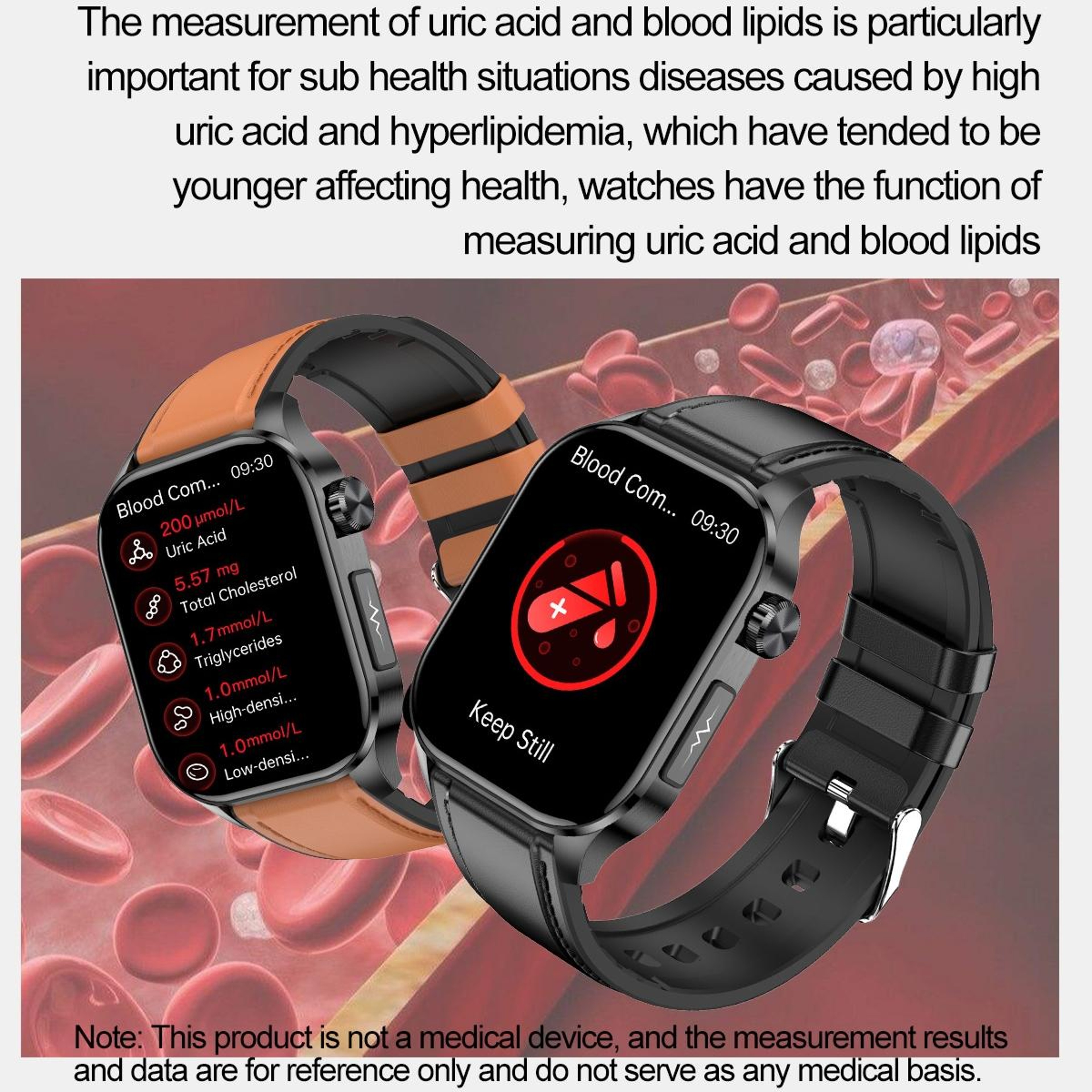 ET580 AMOLED Screen Sports Smart Watch with ECG Function and Bluetooth Call – view 16