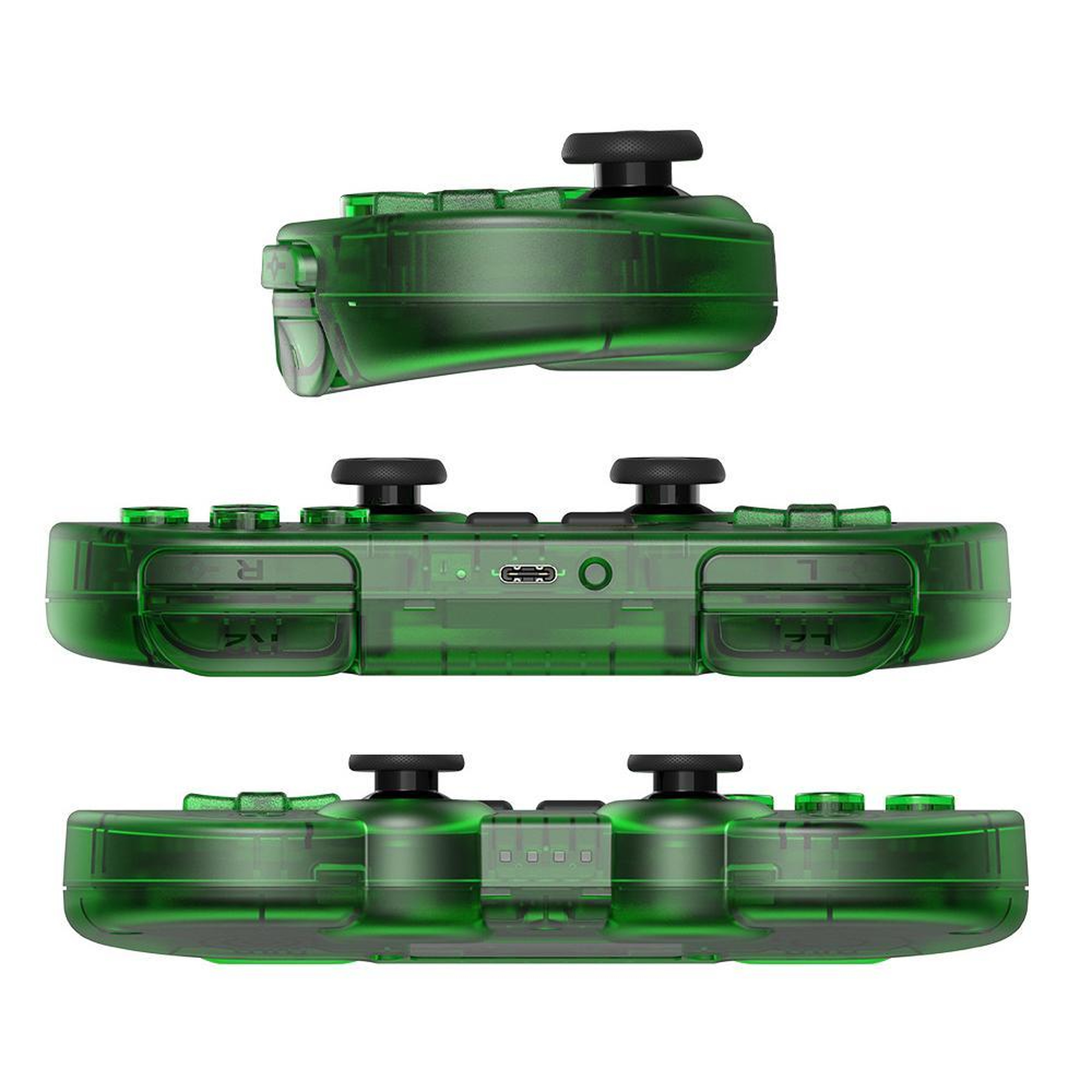 SN30 Pro Retro Translucent Wireless Bluetooth Gamepad with Motion Control – view 3