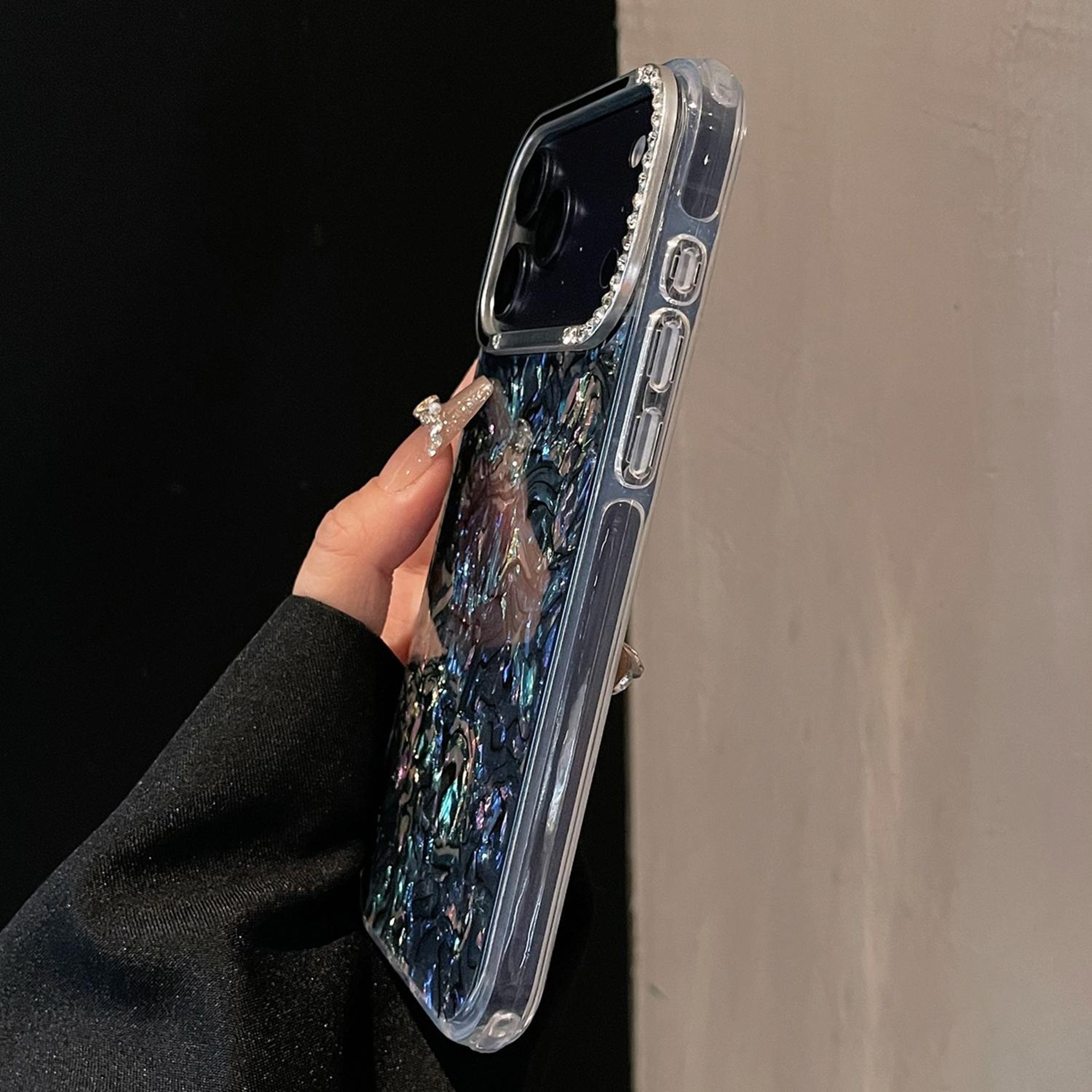 IPhone 18 Pro Colorful Ink Pattern TPU Hybrid Protective Phone Case 2