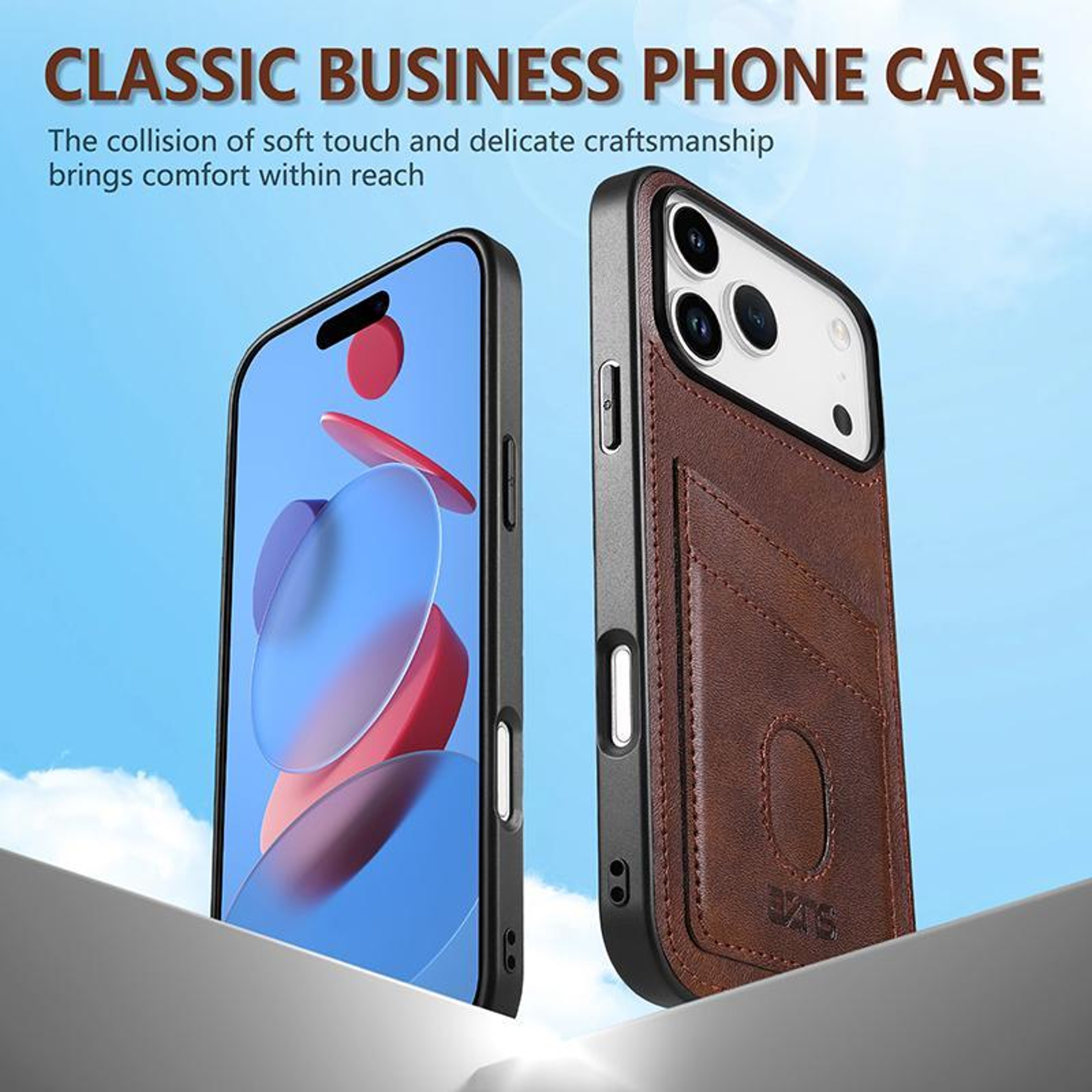 IPhone 18 Pro Max Card Holder Case With Dual Card Slots AZNS K1 Series 2