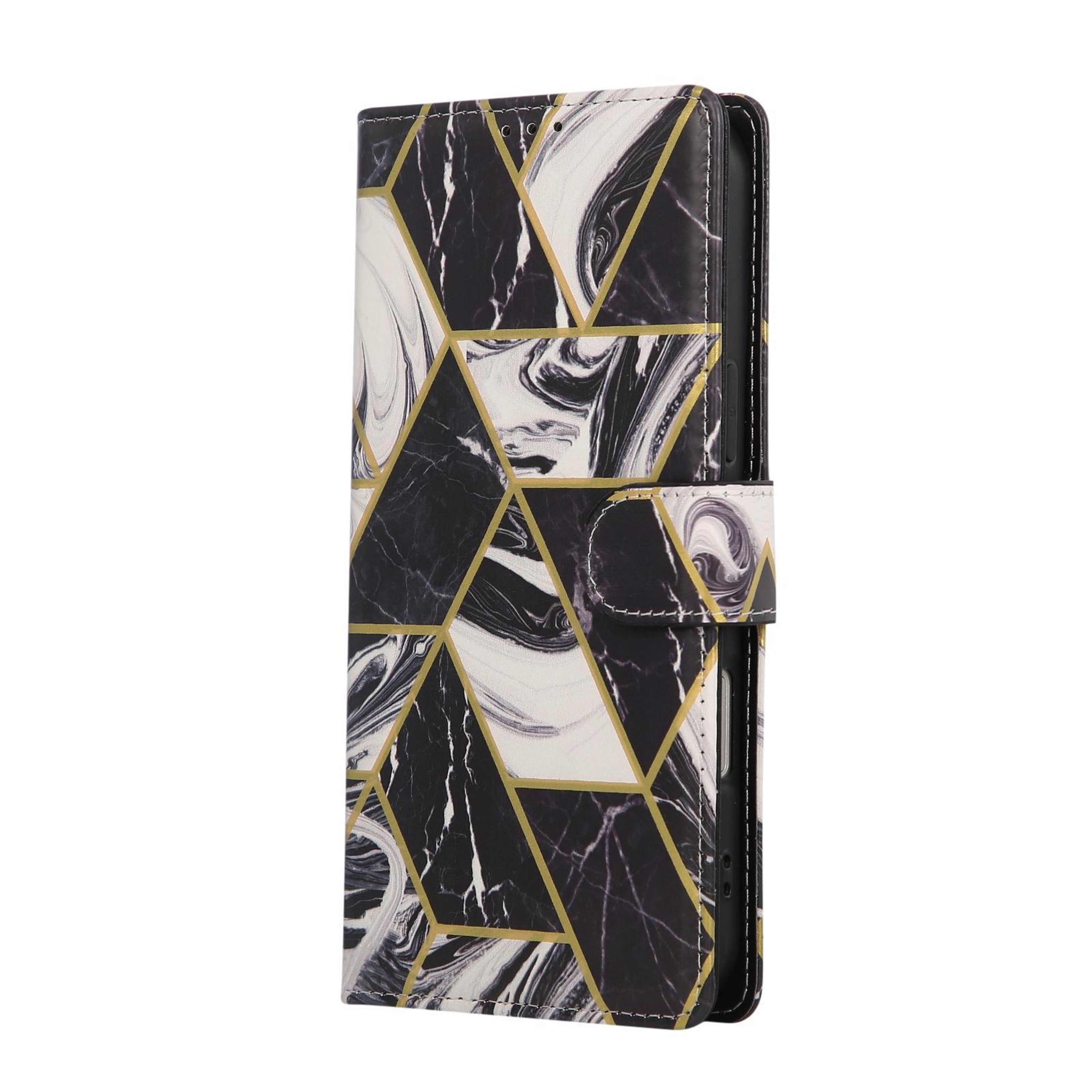 IPhone 18 Pro Max Marble Leather Wallet Case With Card Slots And Stand 2