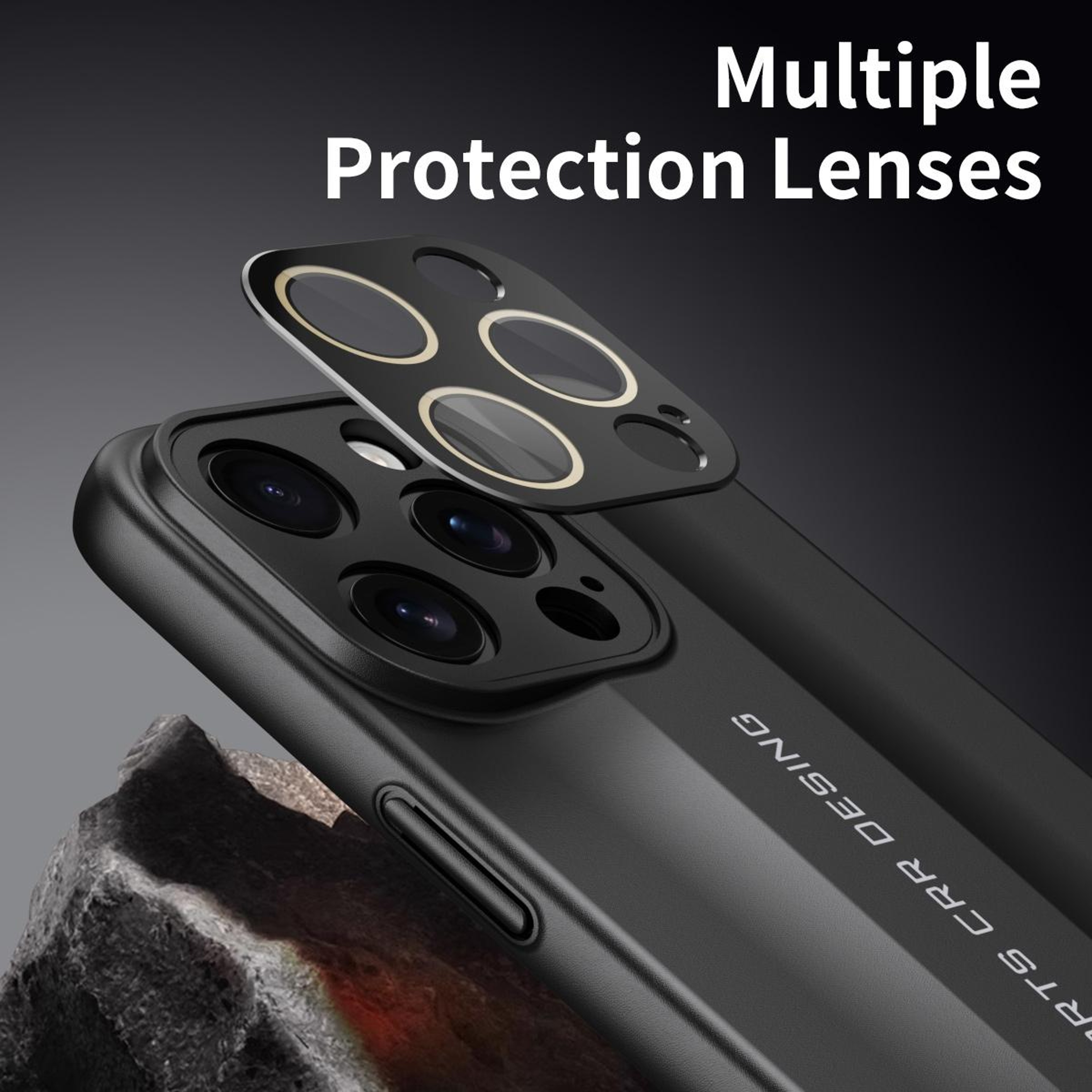 IPhone 18 Pro Vegan Leather Phone Case With Full Coverage And Camera Protection 3