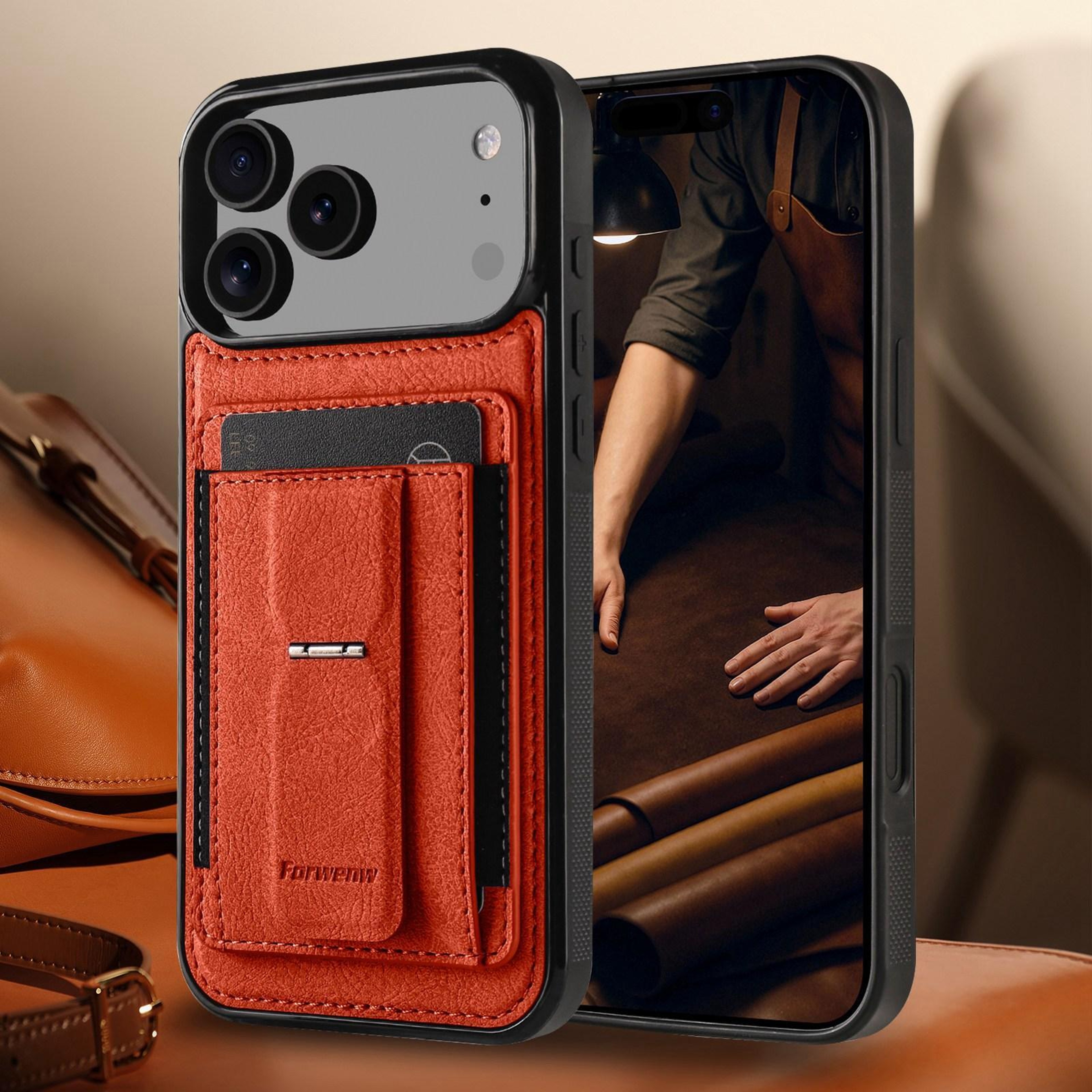 IPhone 18 Pro Max Wallet Case With Card Holder And BuiltIn Stand 1