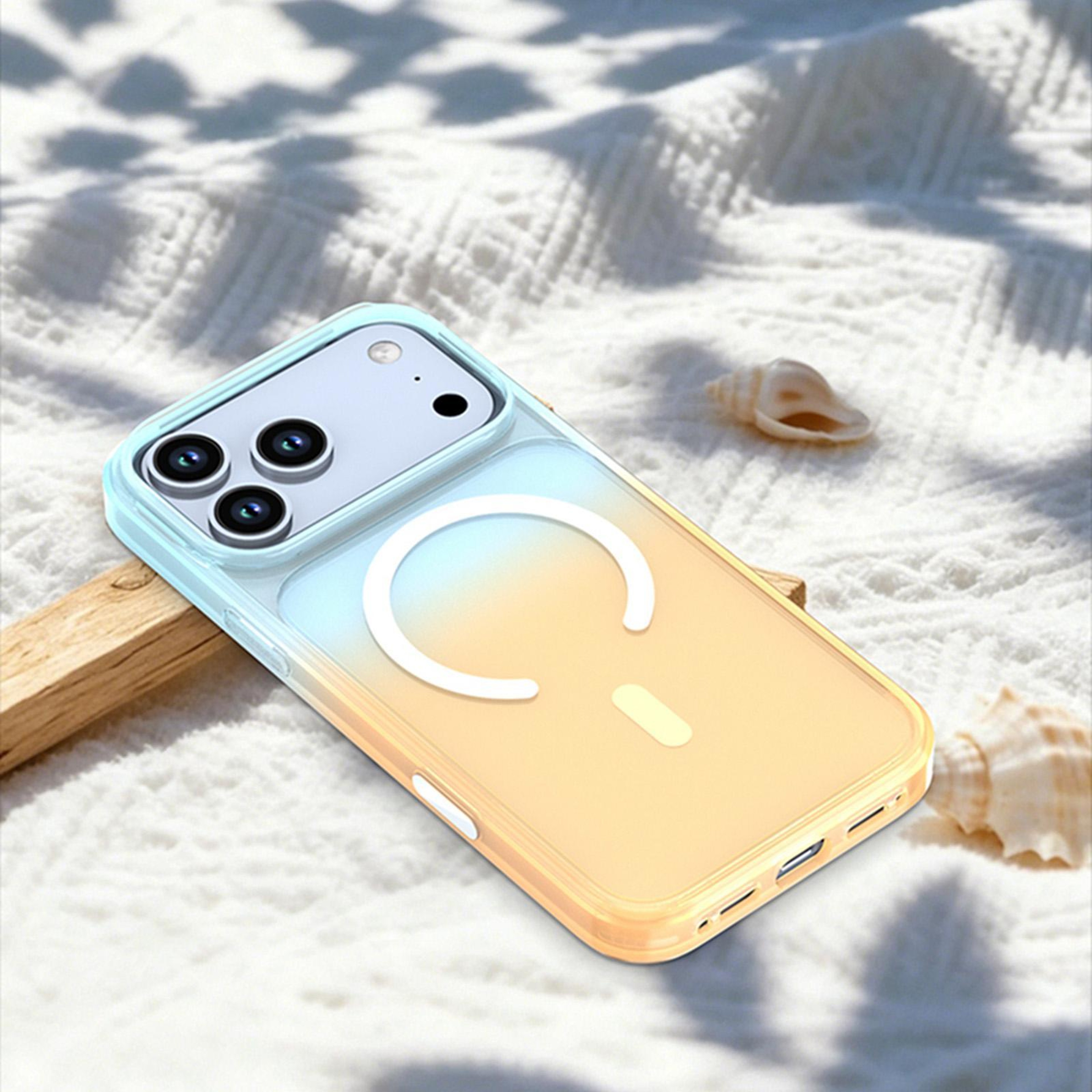 IPhone 18 Pro Gradient Magnetic Phone Case With Slim Protective Design 1