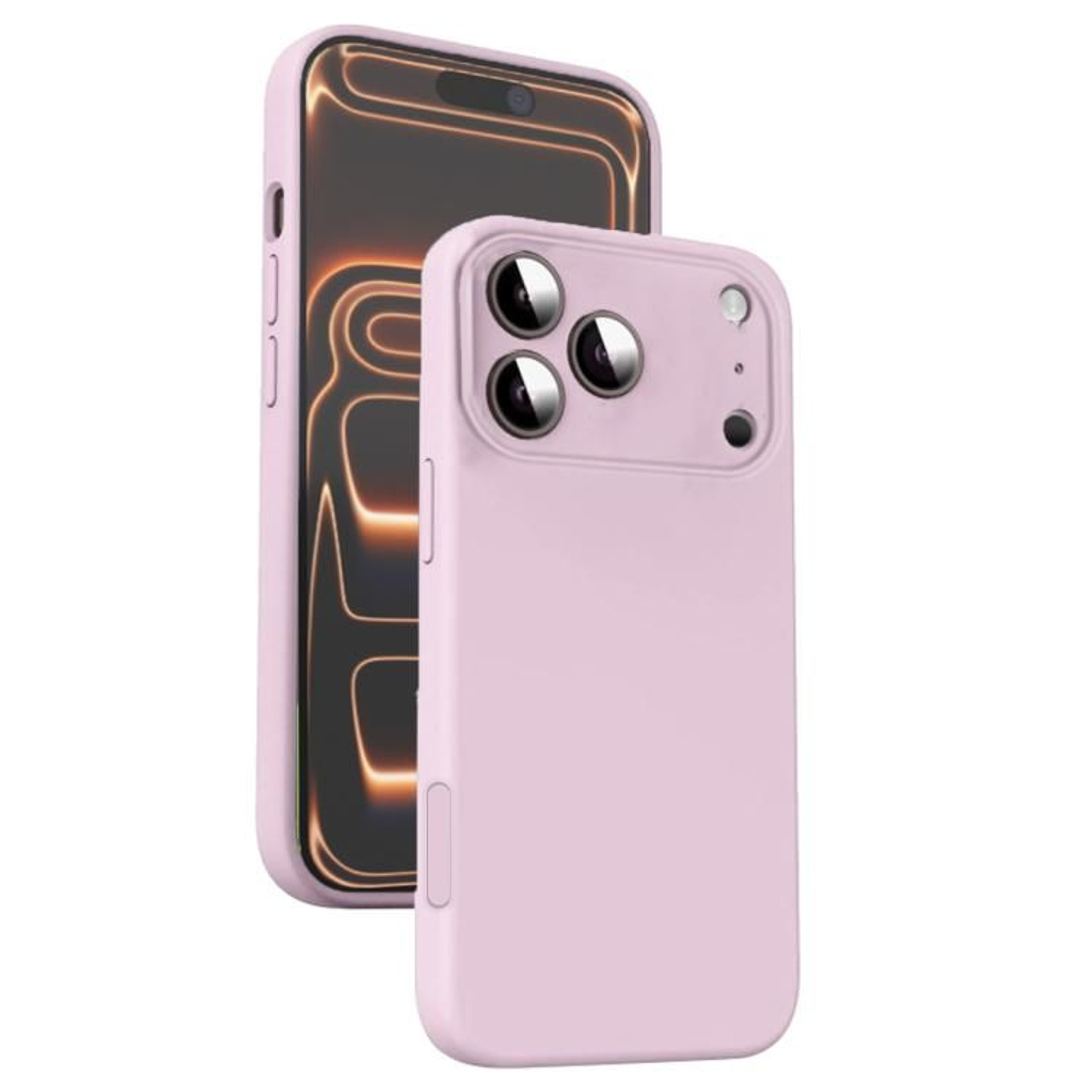 IPhone 17 Pro Liquid Silicone Shockproof Case With Microfiber Lining 7