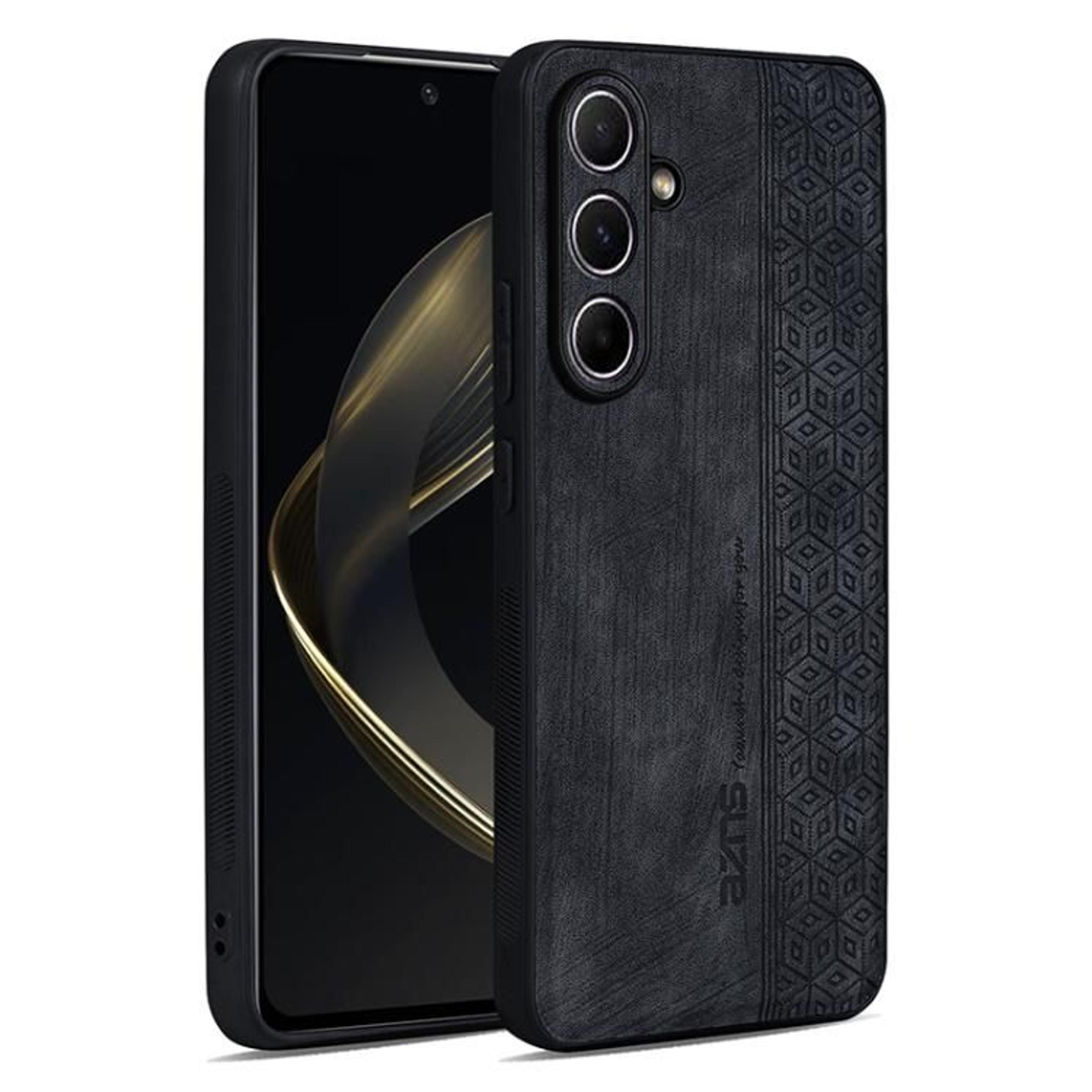 Samsung Galaxy S25 FE 5G Case 3D Embossed Leather TPU Protective Cover 6