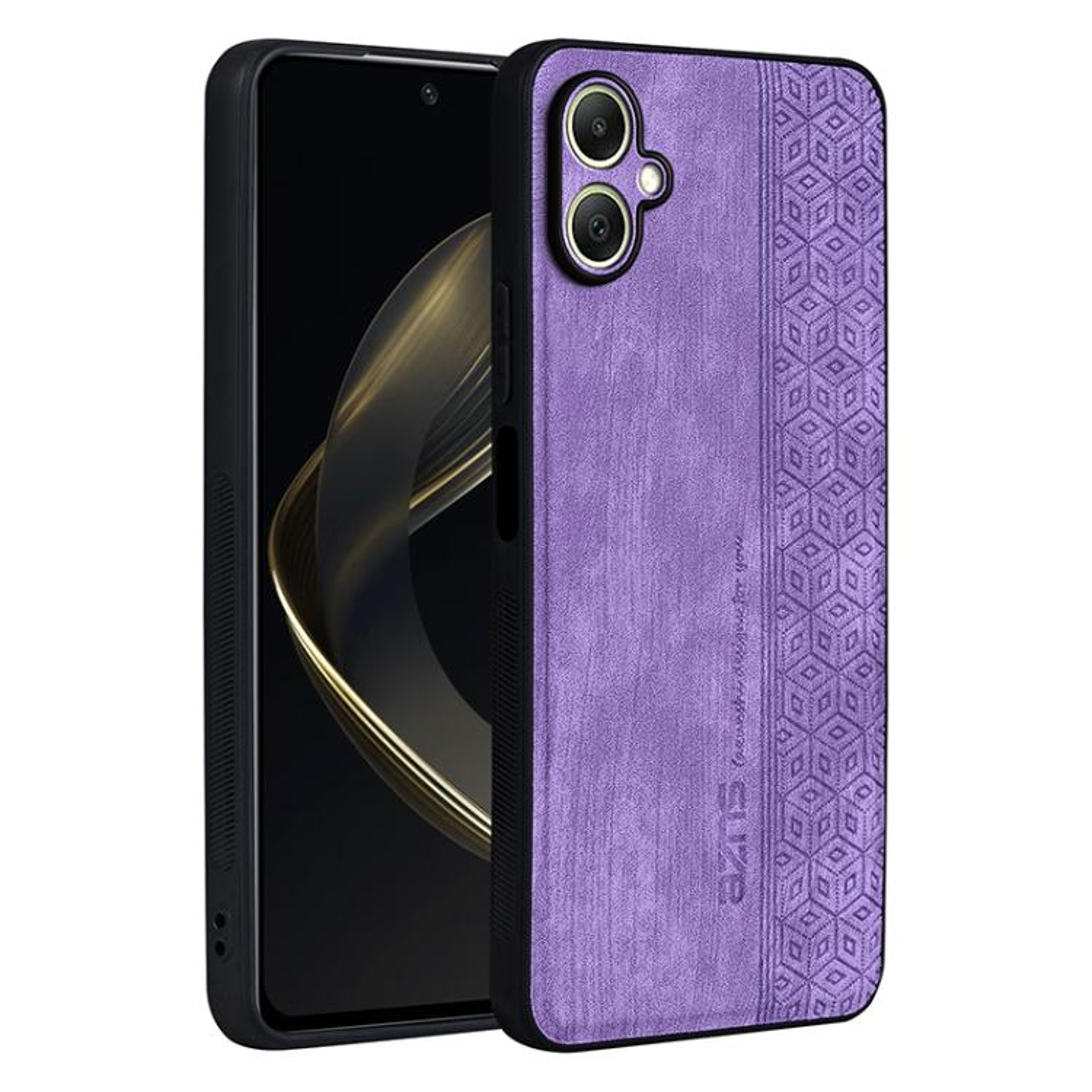 Samsung Galaxy A07 4G Leather TPU Case 3D Embossed Protective Cover 9