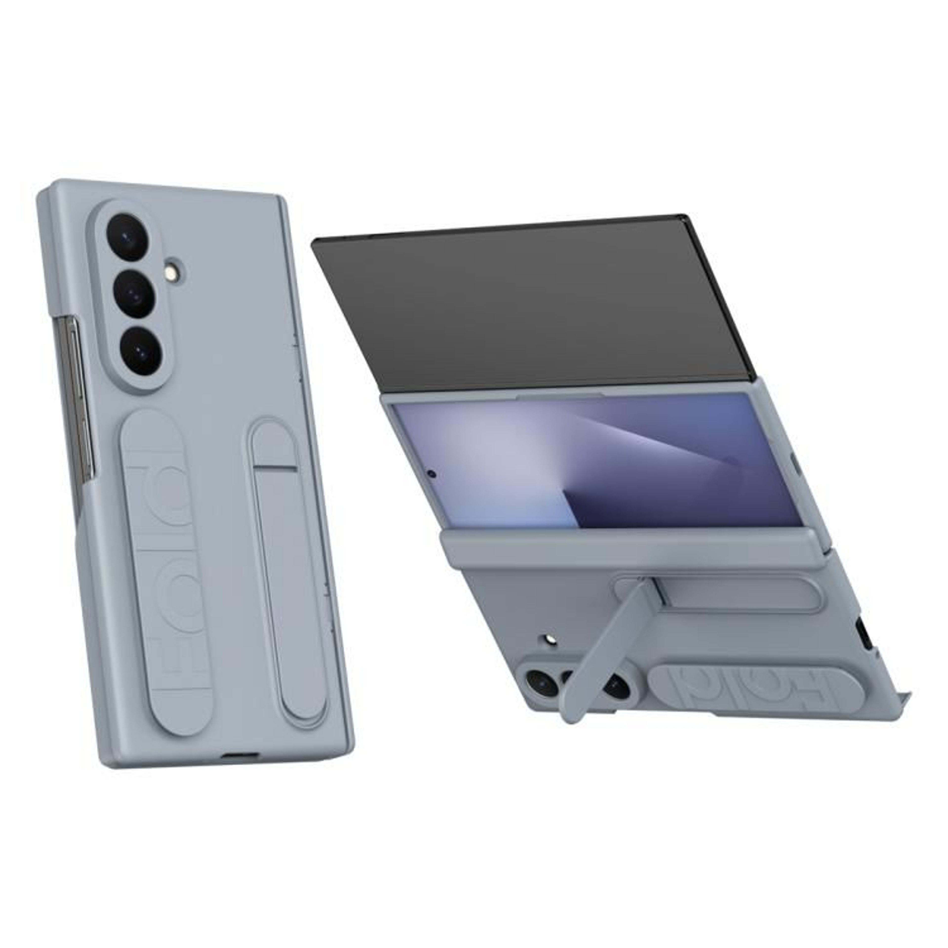 Galaxy Z TriFold Shockproof Case With Tempered Glass And Integrated Holder 7