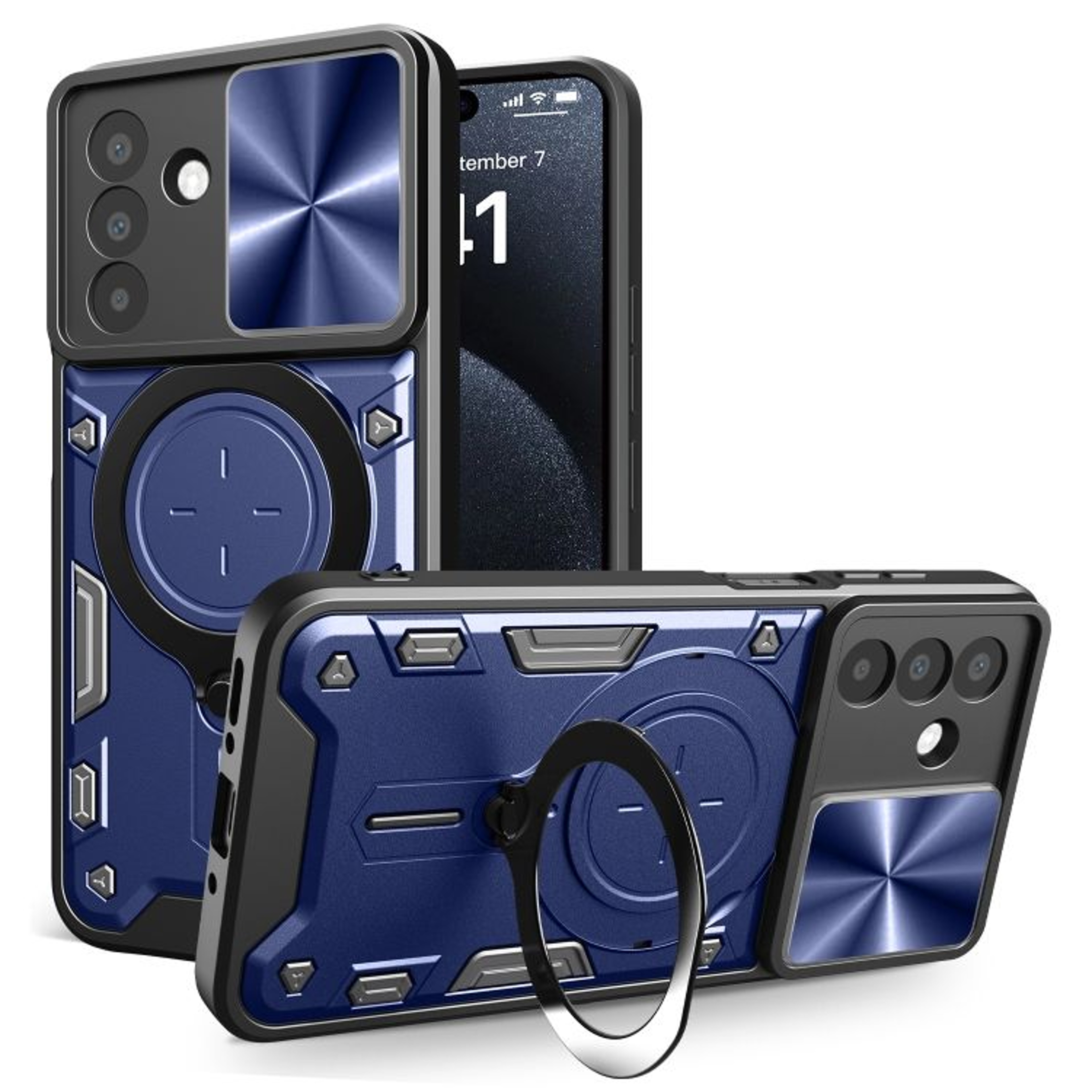 Samsung Galaxy A26 5G Case With Sliding Camera Cover Magnetic Ring Holder 10