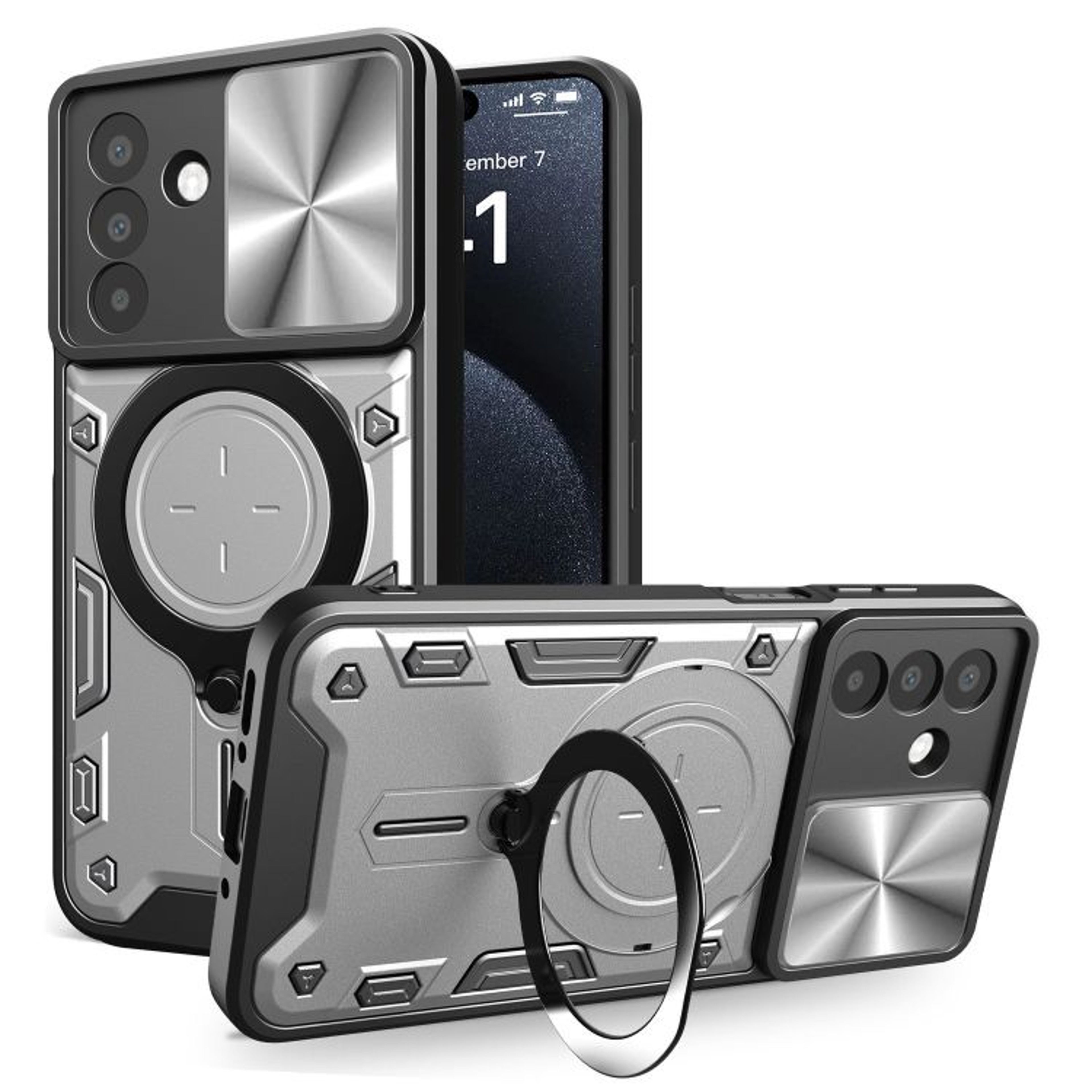 Samsung Galaxy A26 5G Case With Sliding Camera Cover Magnetic Ring Holder 11