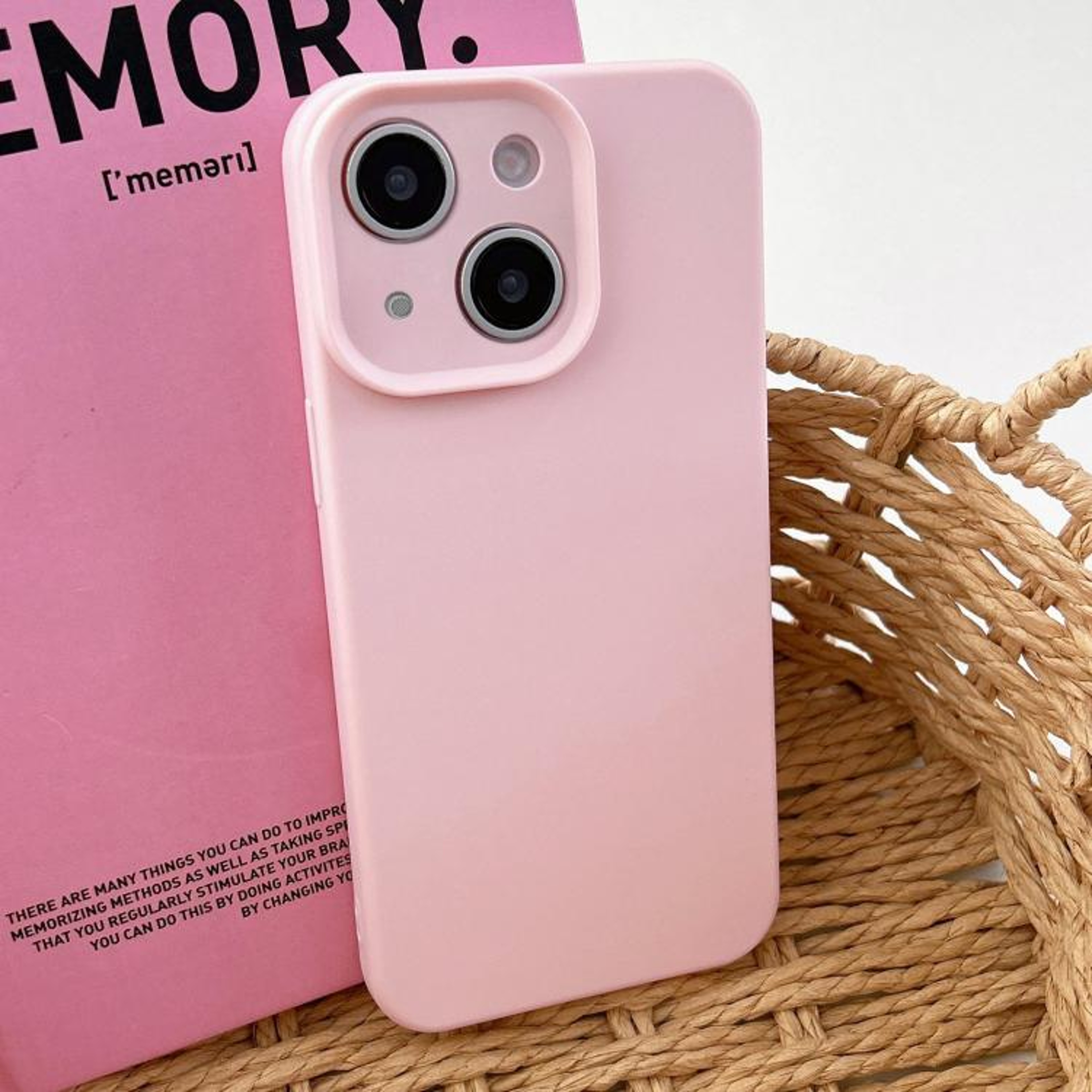 IPhone 15 Plus Silicone Case With Camera Protection Slim Anti Fingerprint Cover 8