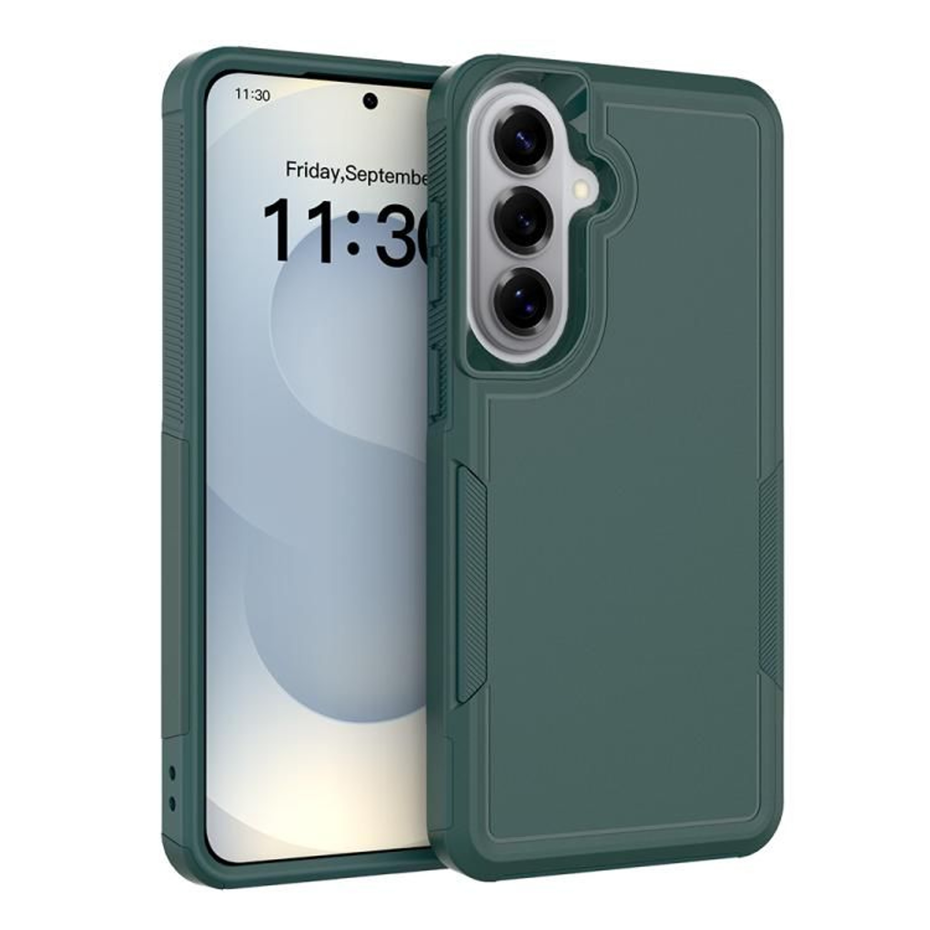 Samsung Galaxy S26 Plus 5G Dual Layer PC TPU Protective Case Light Green 6