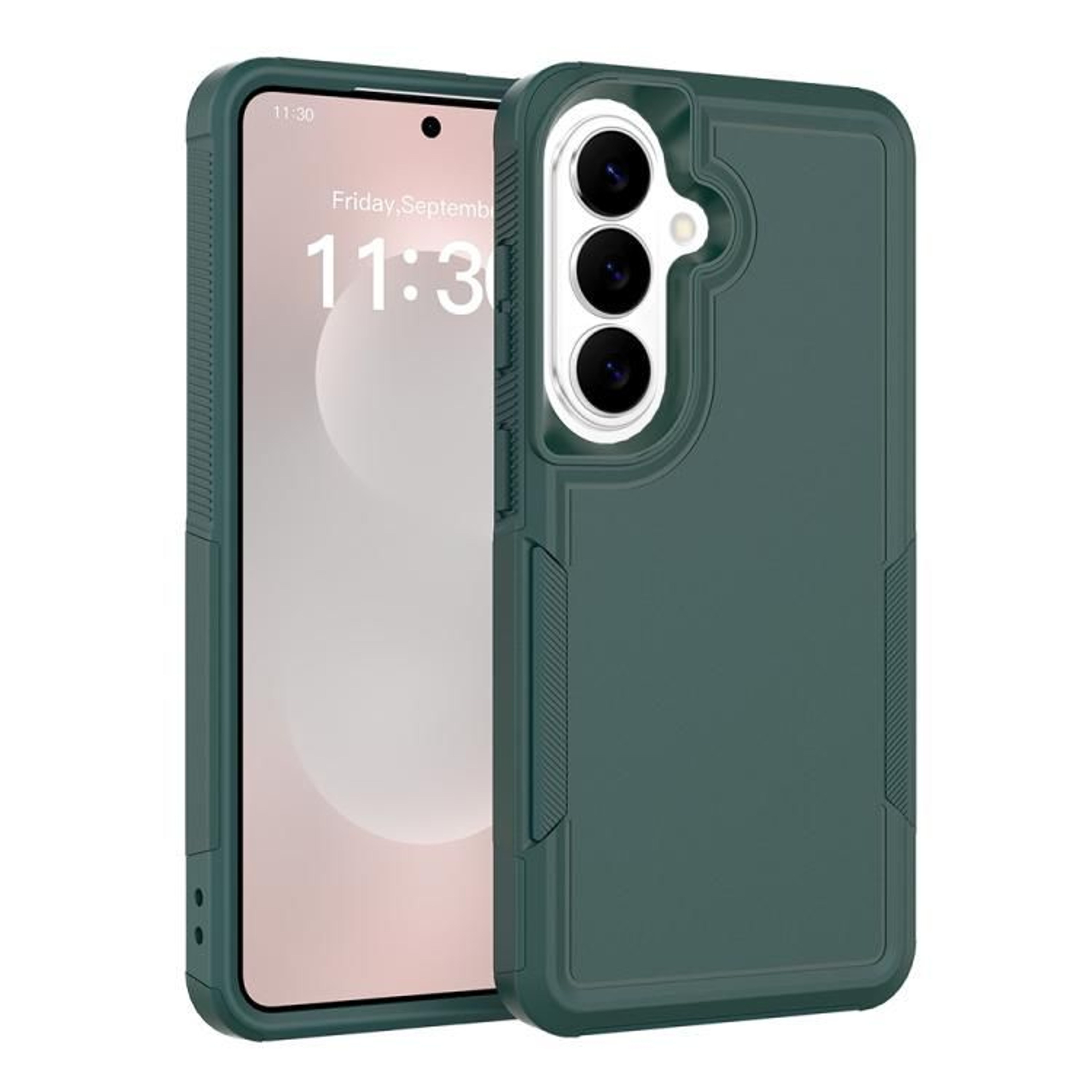 Samsung Galaxy S26 5G Dual Layer PC TPU Protective Case Light Green 6