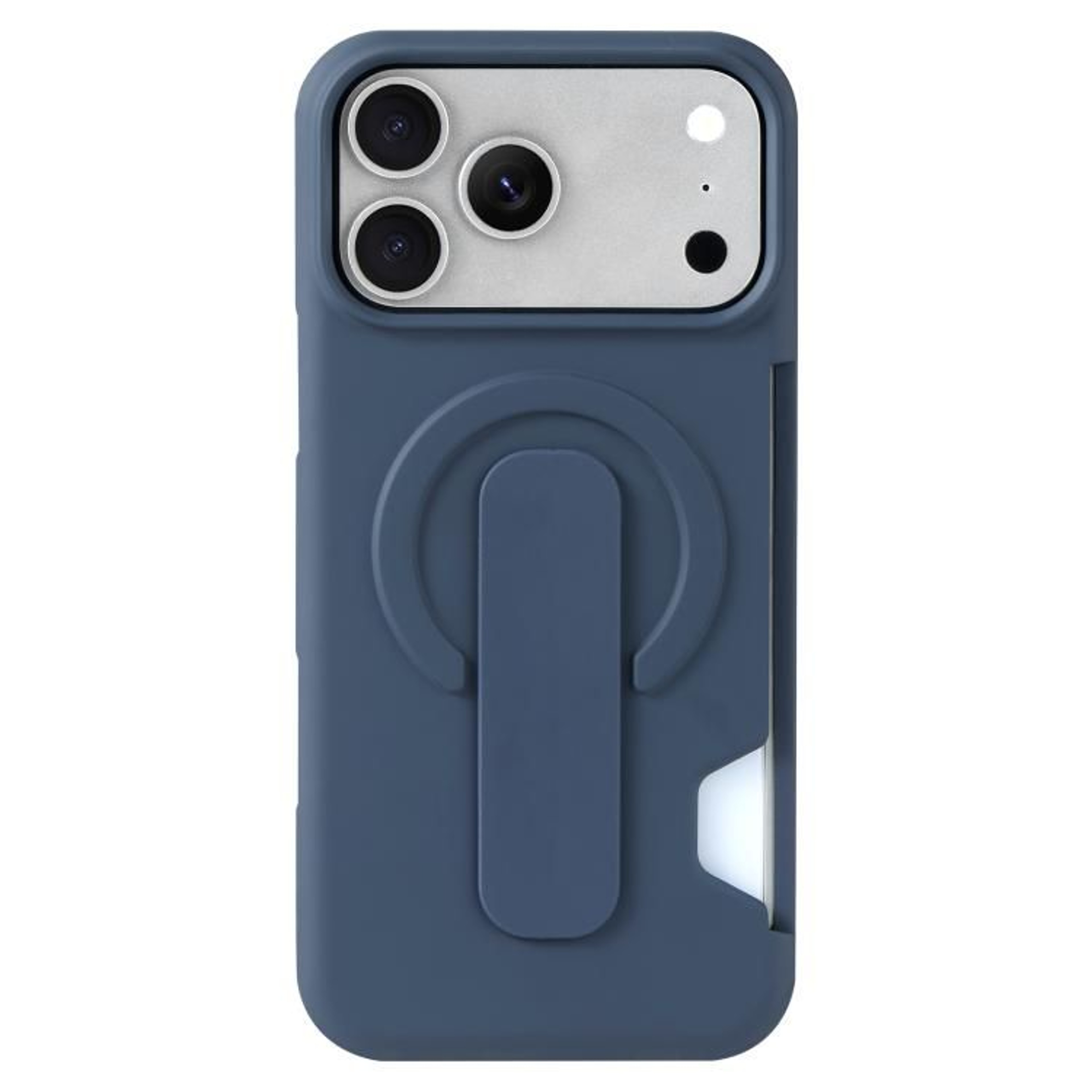 IPhone 17 Pro Max Magnetic Wallet Case With Card Holder And Kickstand 9