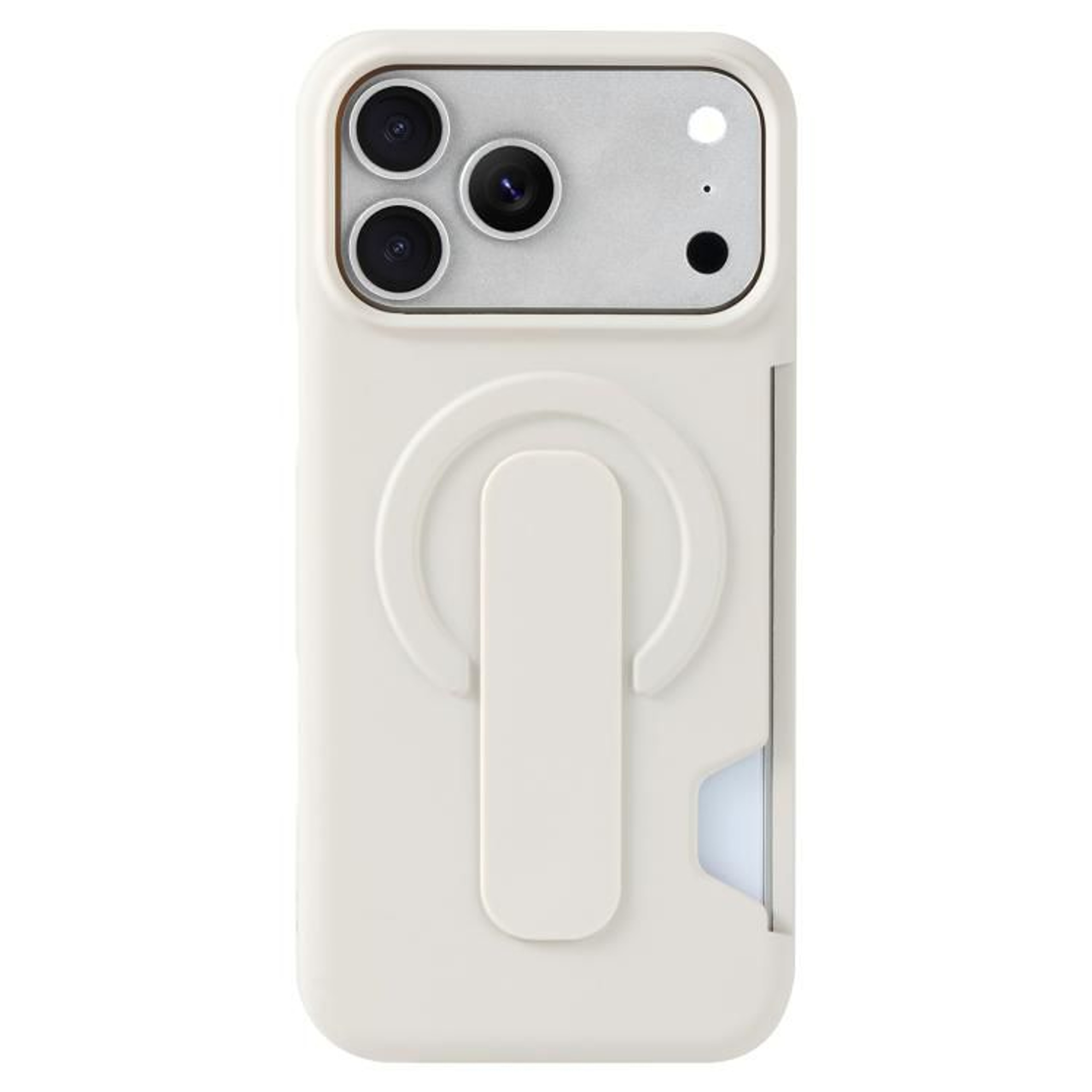 IPhone 17 Pro Magnetic Wallet Case With Card Holder And Kickstand 8