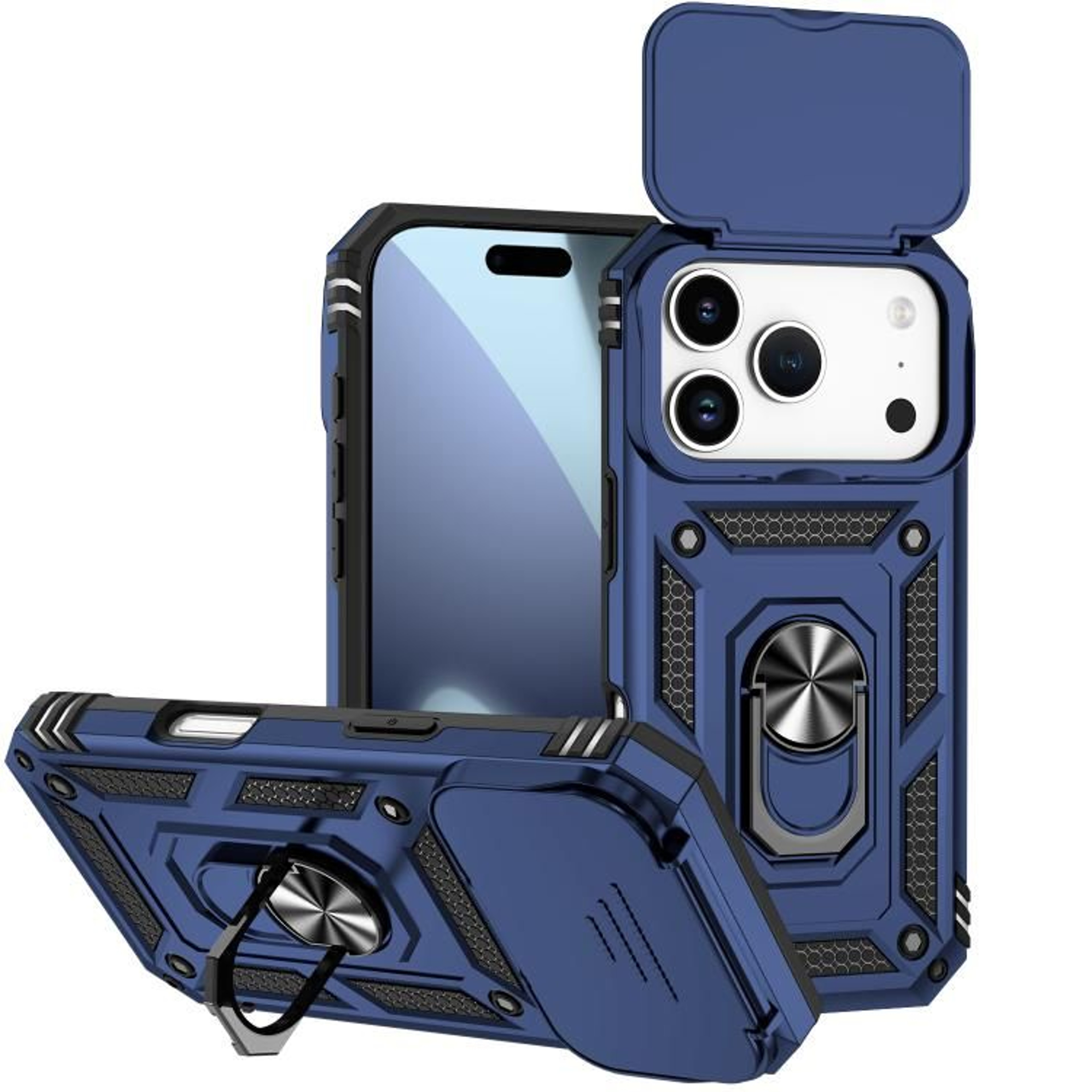IPhone 18 Pro Protective Camshield Case With Sliding Camera Cover And Holder 13