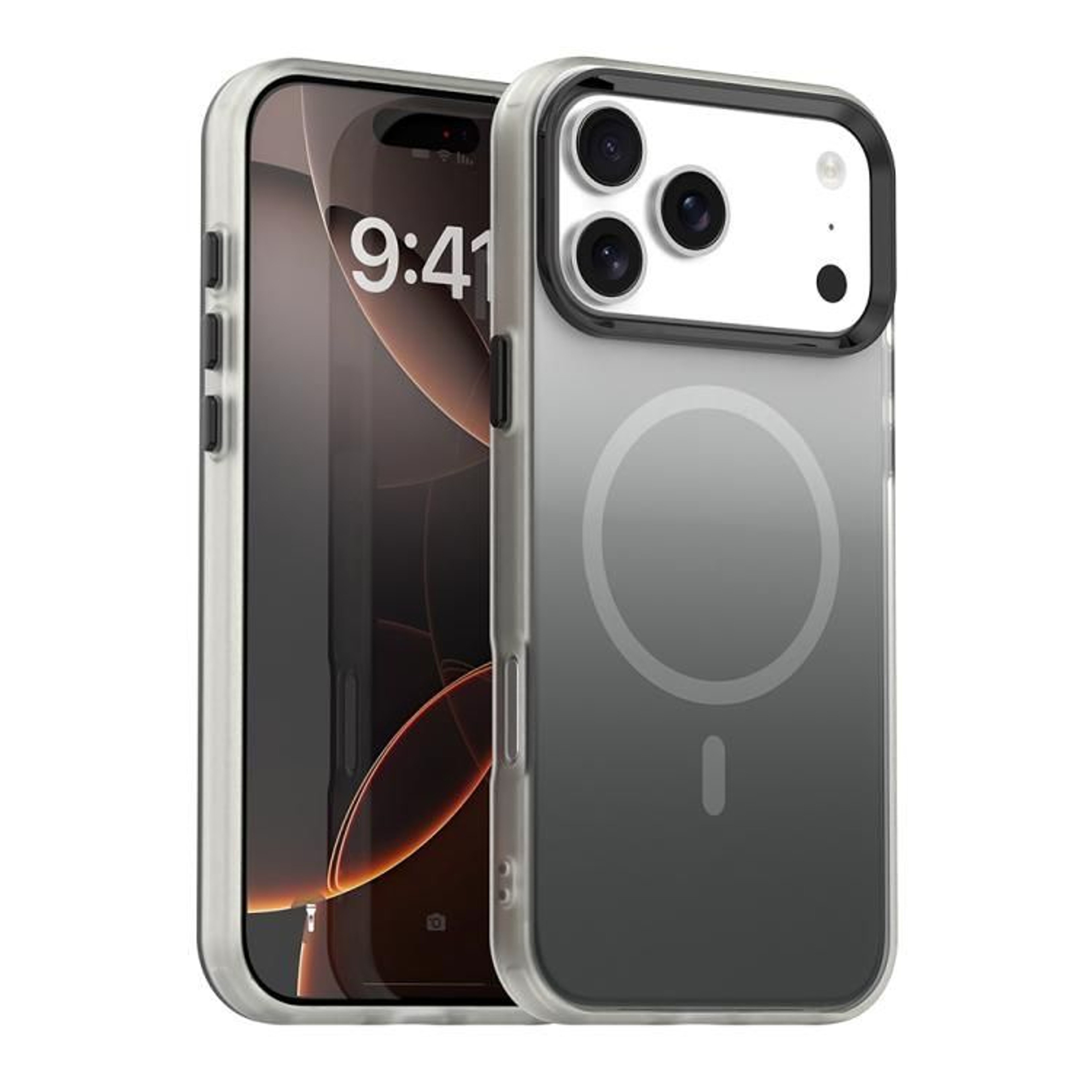 IPhone 18 Pro Gradient Magnetic Case With Shockproof Hybrid Protection 7