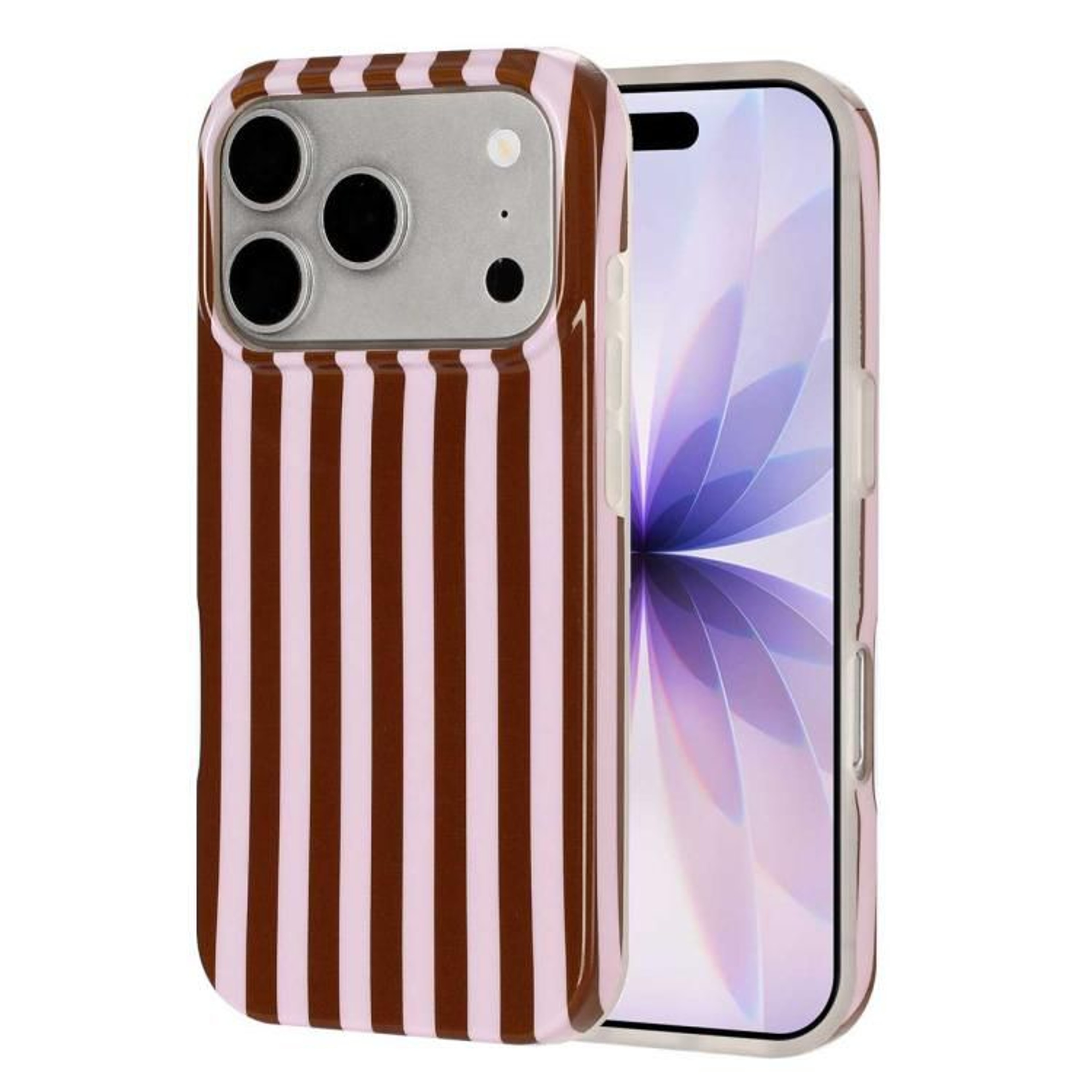 IPhone 18 Pro Max Case Full Coverage TPU Phone Case With Stylish Vertical Stripes 10