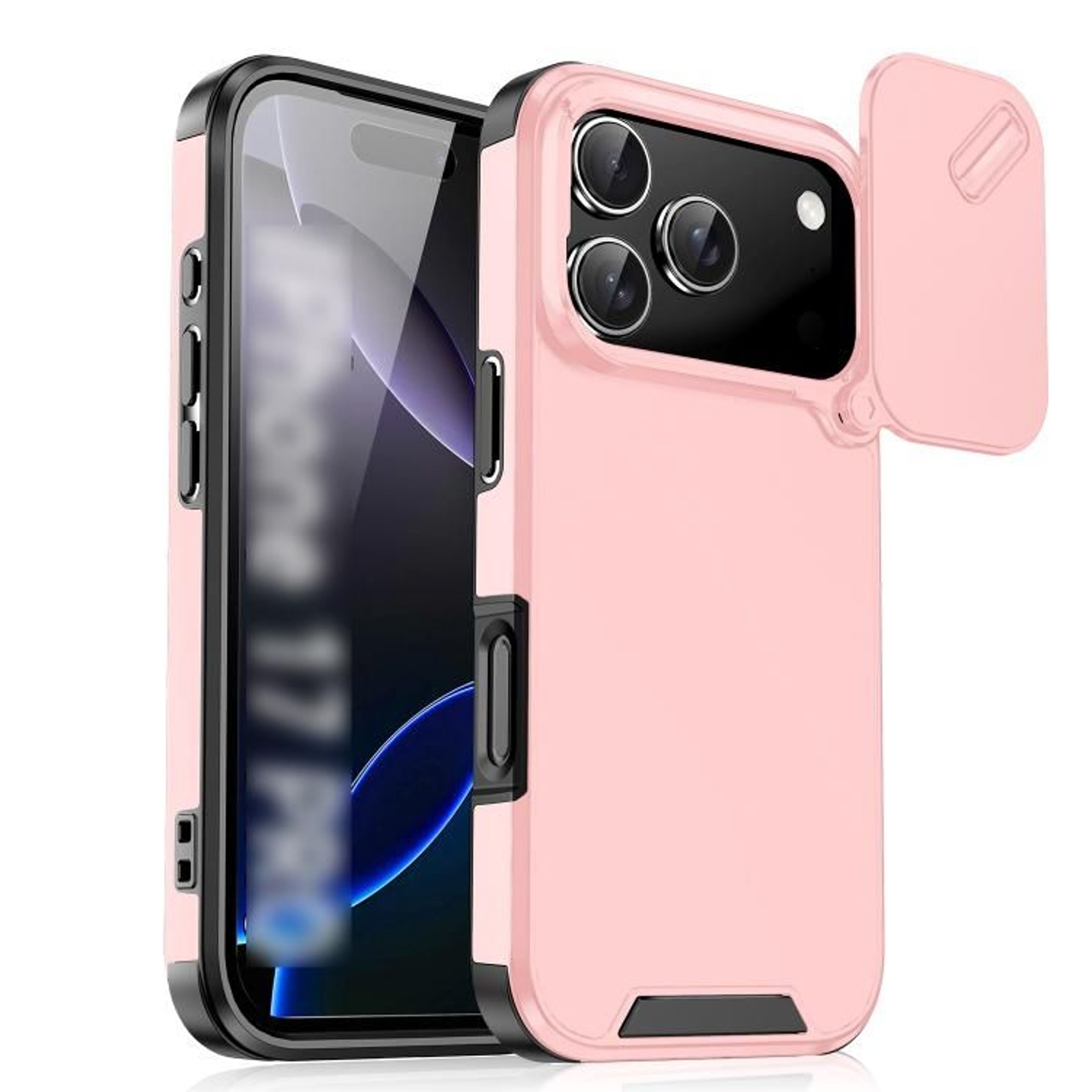 IPhone 18 Pro Case With Sliding Camera Cover TPU PC Protection 12
