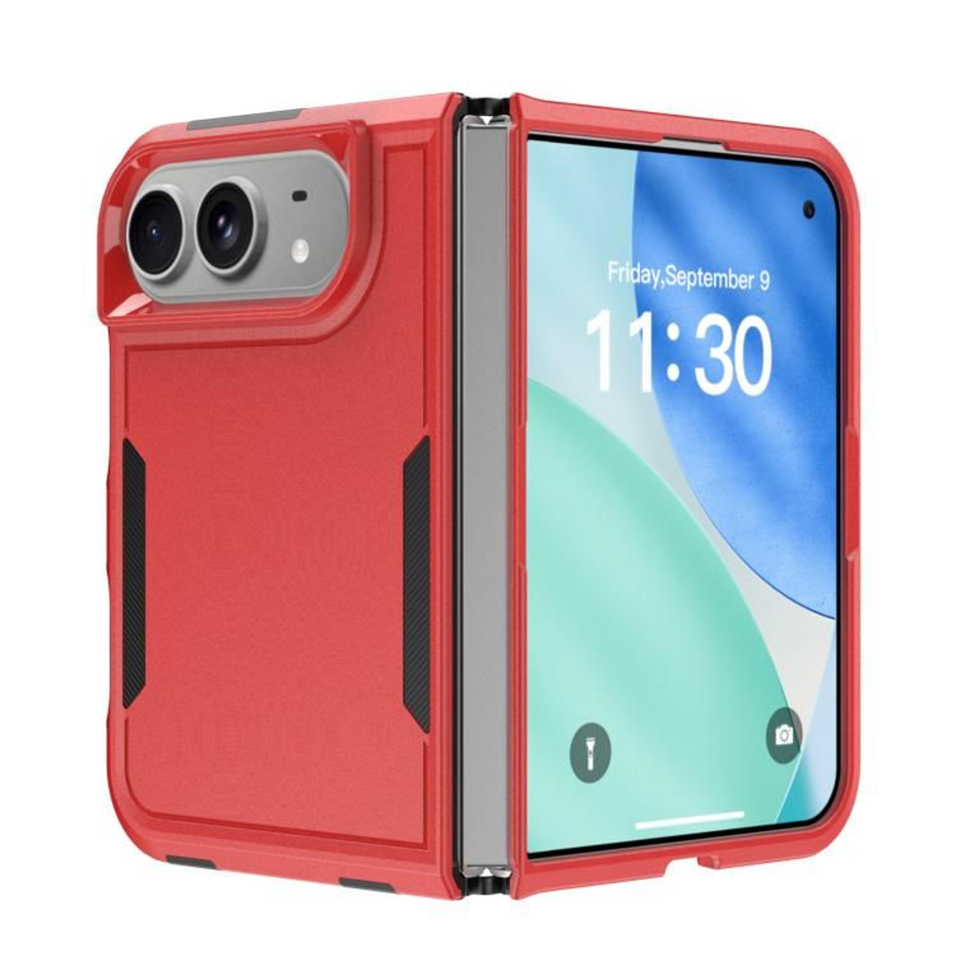 DuoCompatible 2in1 PC  TPU Protective Phone Case 9