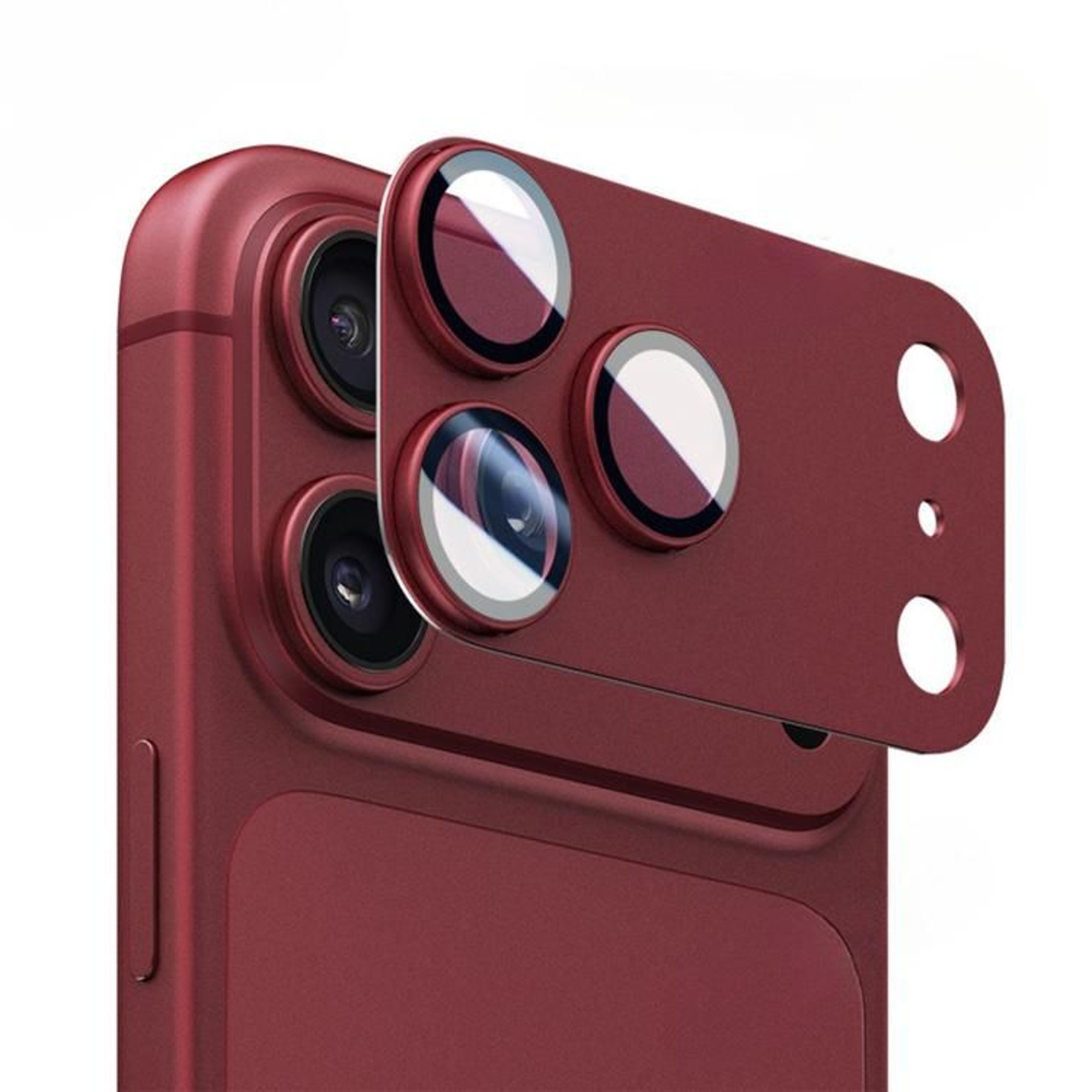 IPhone 18 Pro Max Camera Lens Protector With Aluminum Alloy Ring And AntiReflective Glass 8