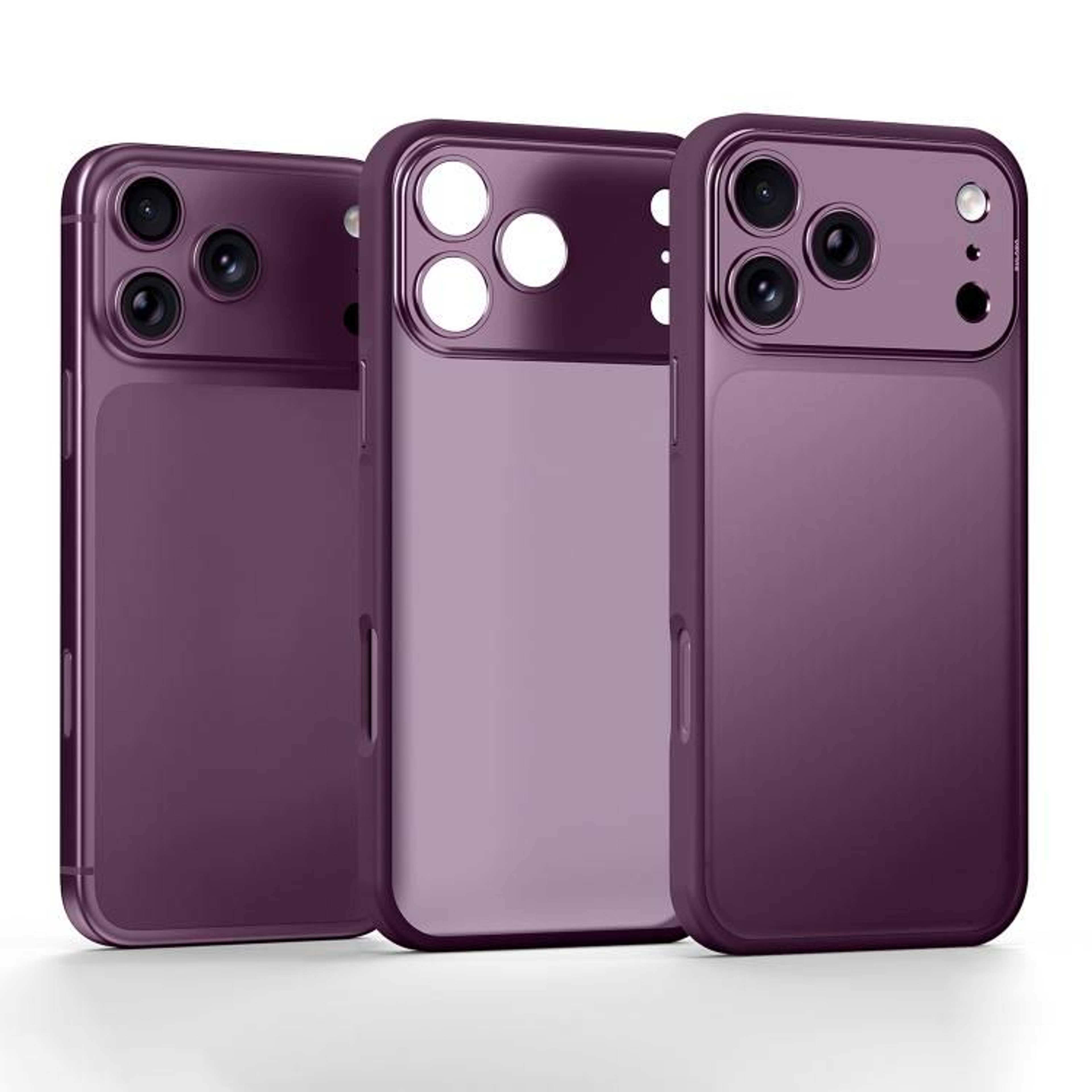 IPhone 18 Pro SemiTransparent Matte Shockproof Phone Case 12