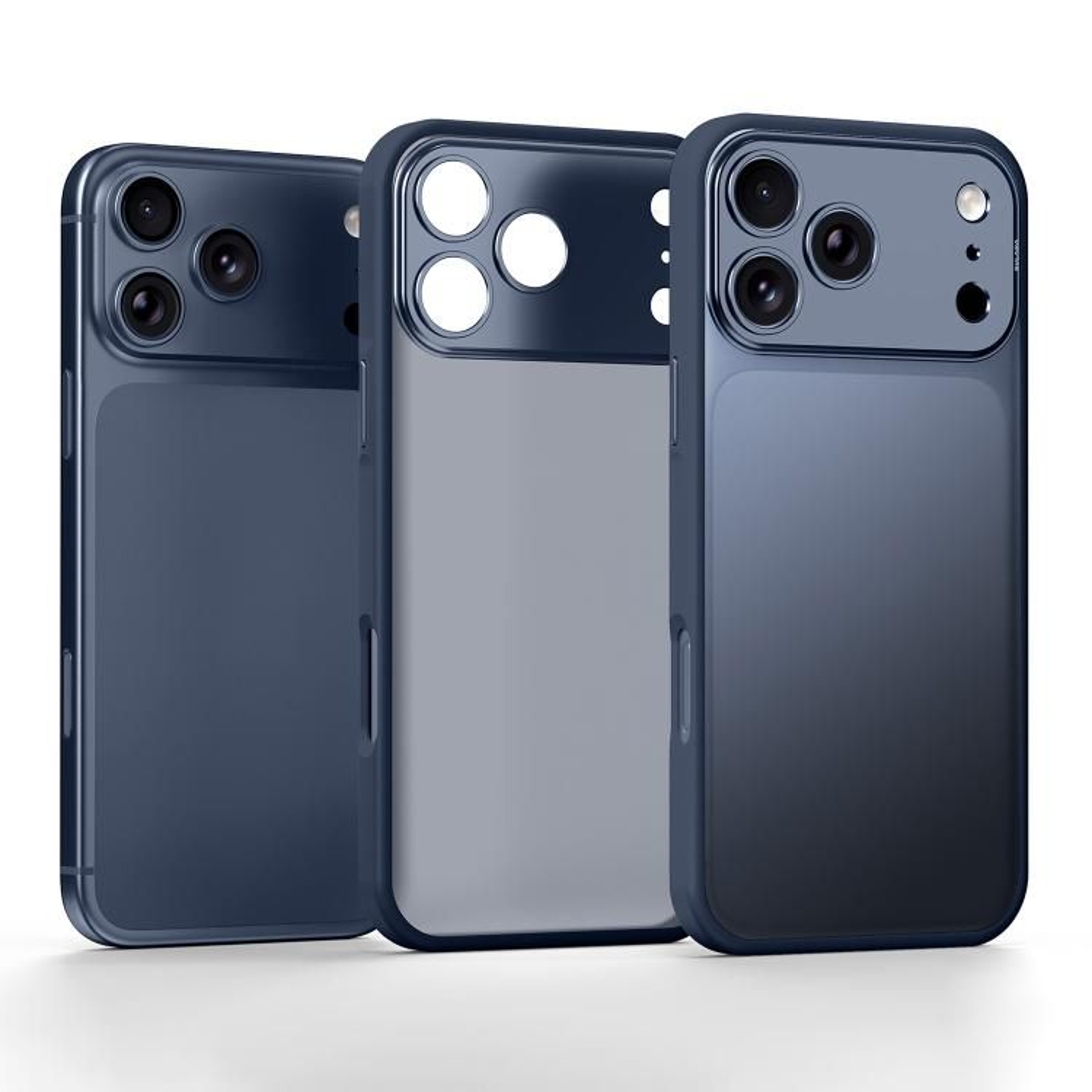 IPhone 18 Pro Max SemiTransparent Matte Shockproof Phone Case 9