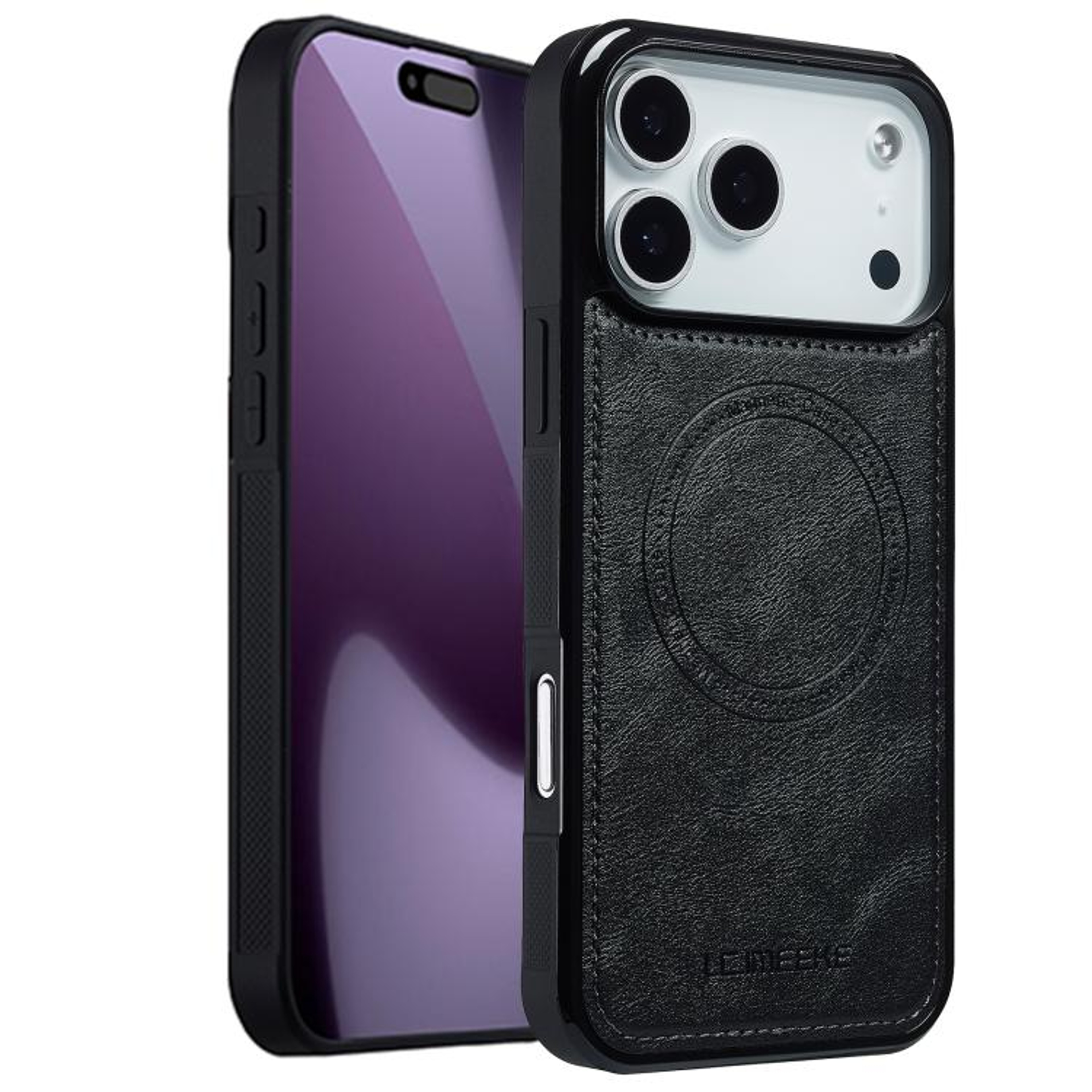 IPhone 18 Pro MagSafe PU Leather Phone Case With TPU Inner Shell 7