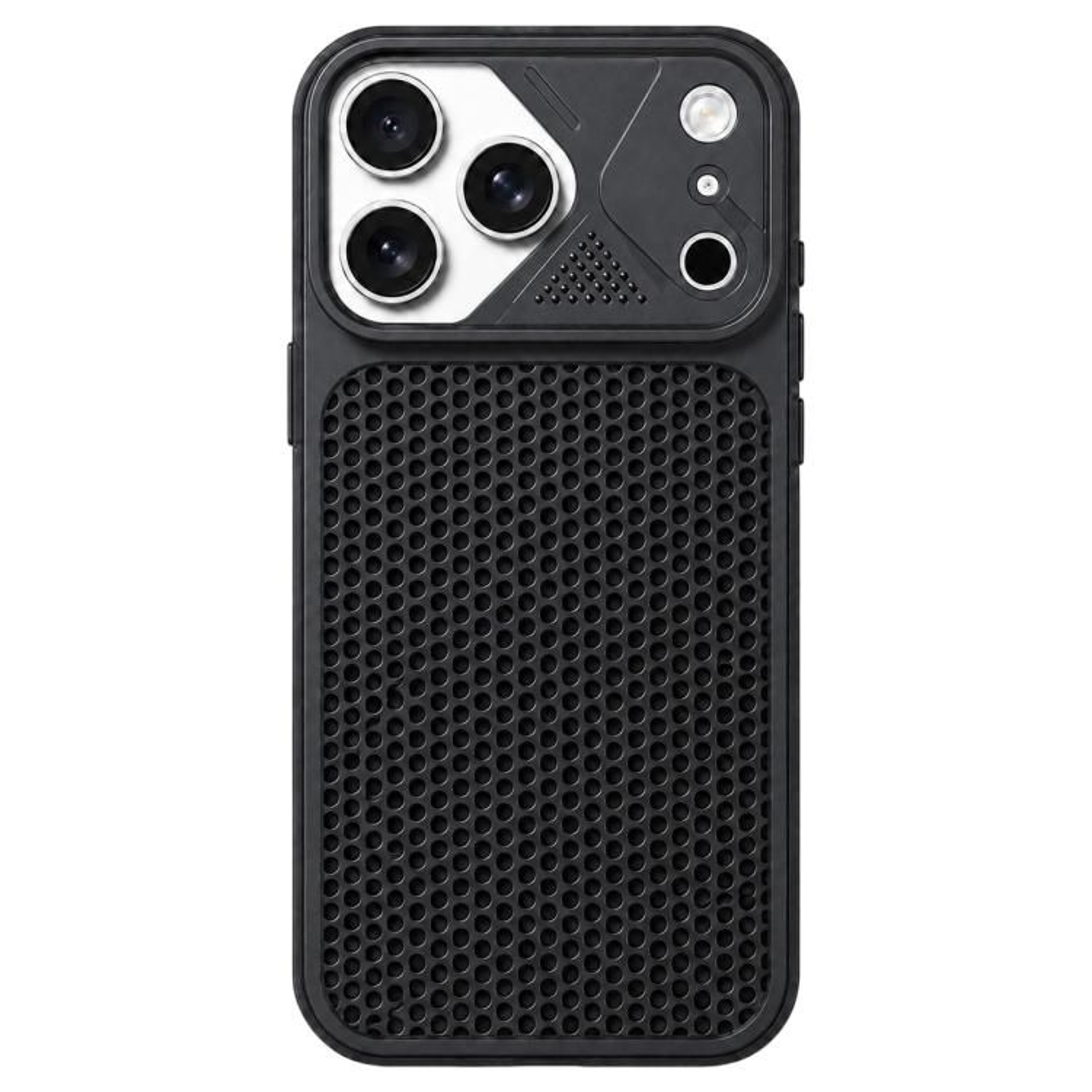 IPhone 18 Pro Max Mesh TPU Heat Dissipation Phone Case 7