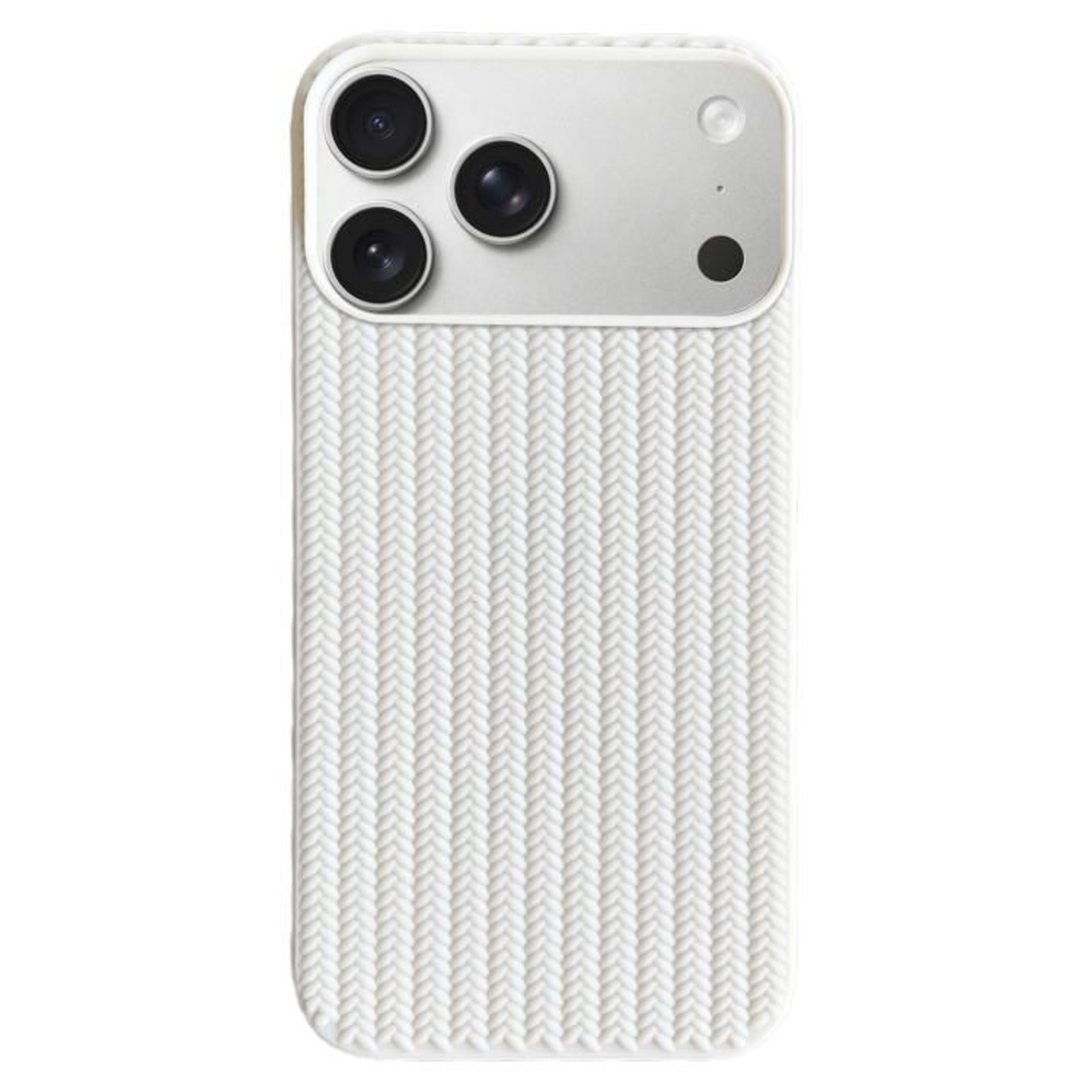 18 Pro Max Weave Texture TPU Phone Case 5