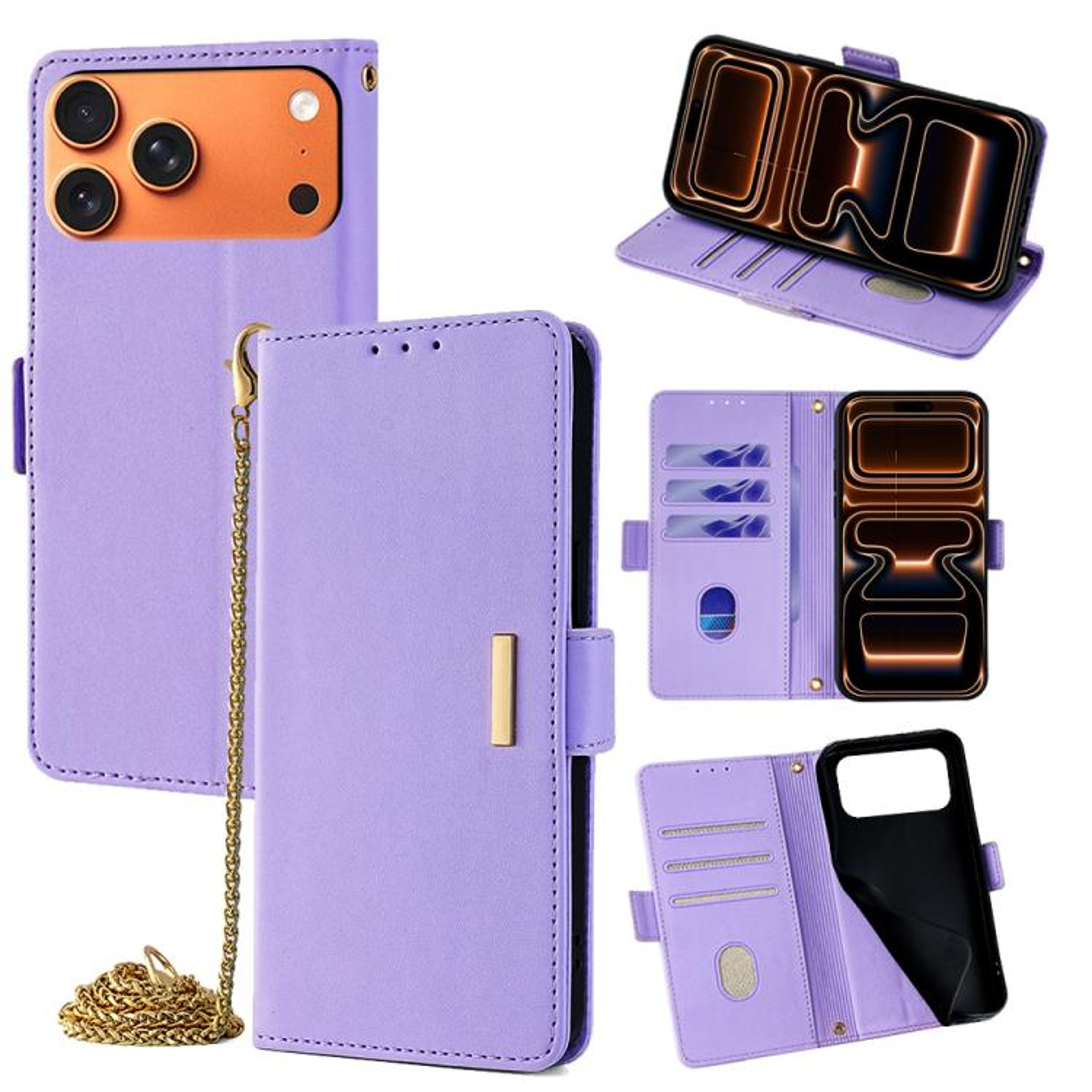 Crossbody Wallet Case For IPhone 18 Pro Max With RFID Blocking 11