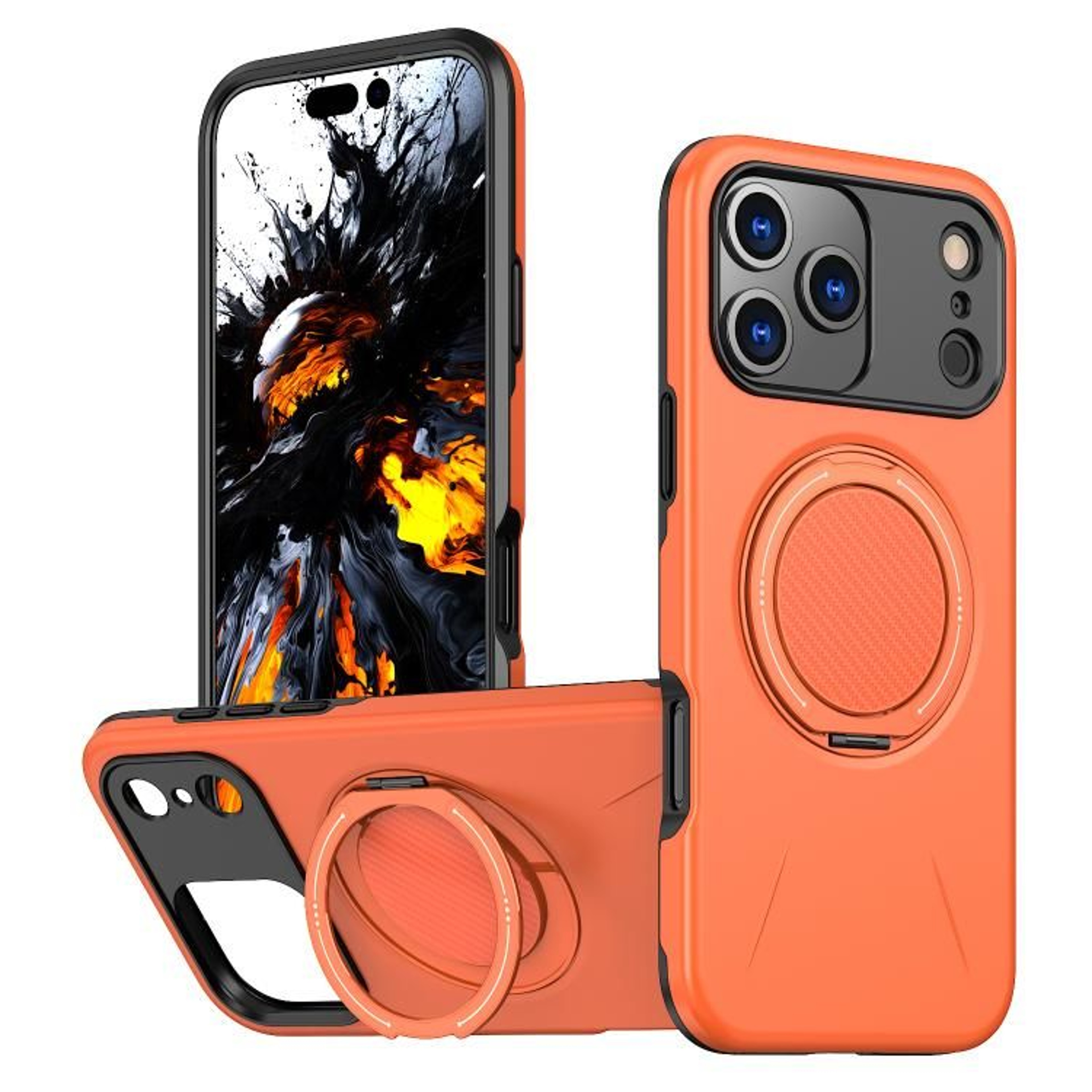 MagSafe Rotating Holder PC Case For IPhone 18 Pro 10