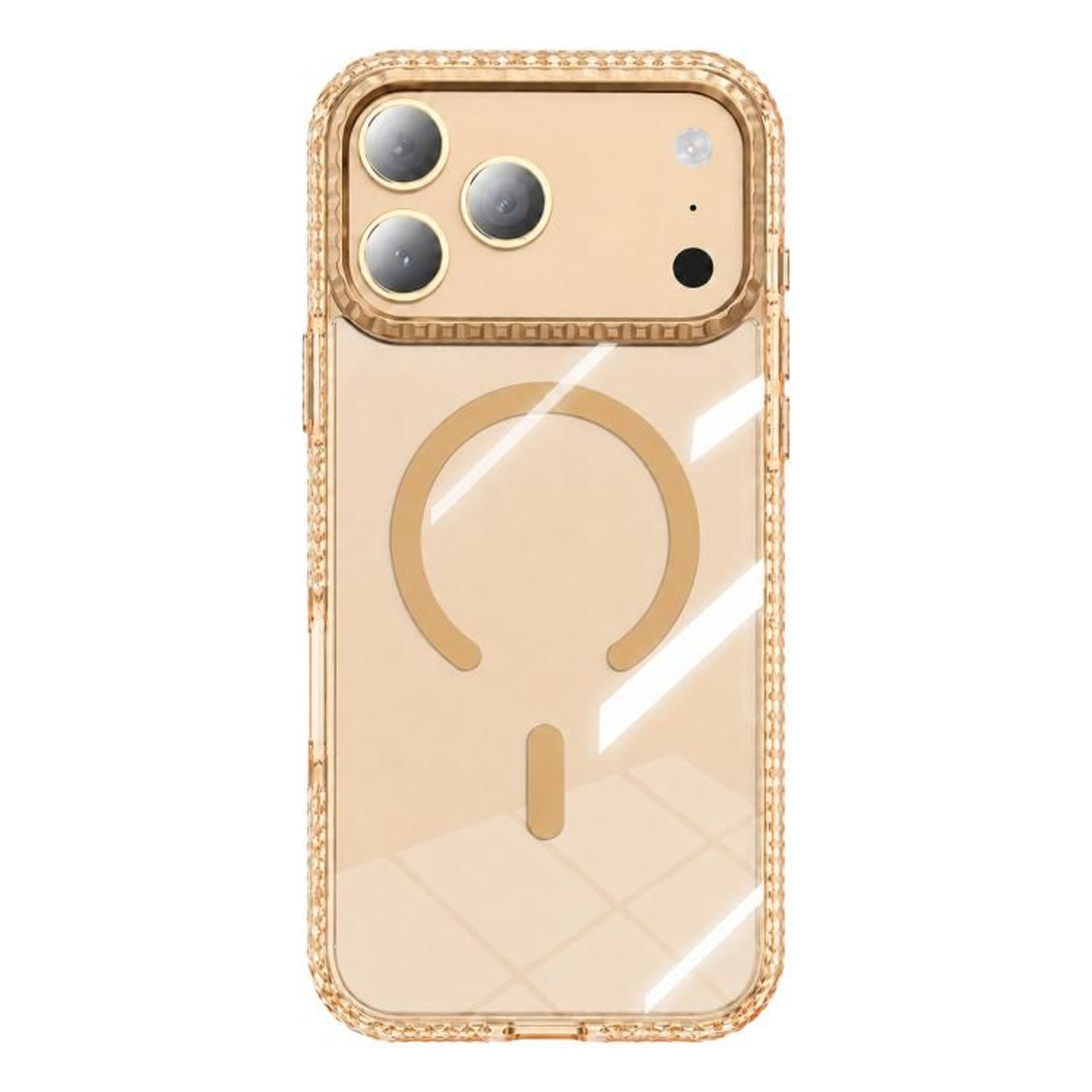 IPhone 18 Pro Max Transparent Magnetic Kylin Pattern Phone Case 12
