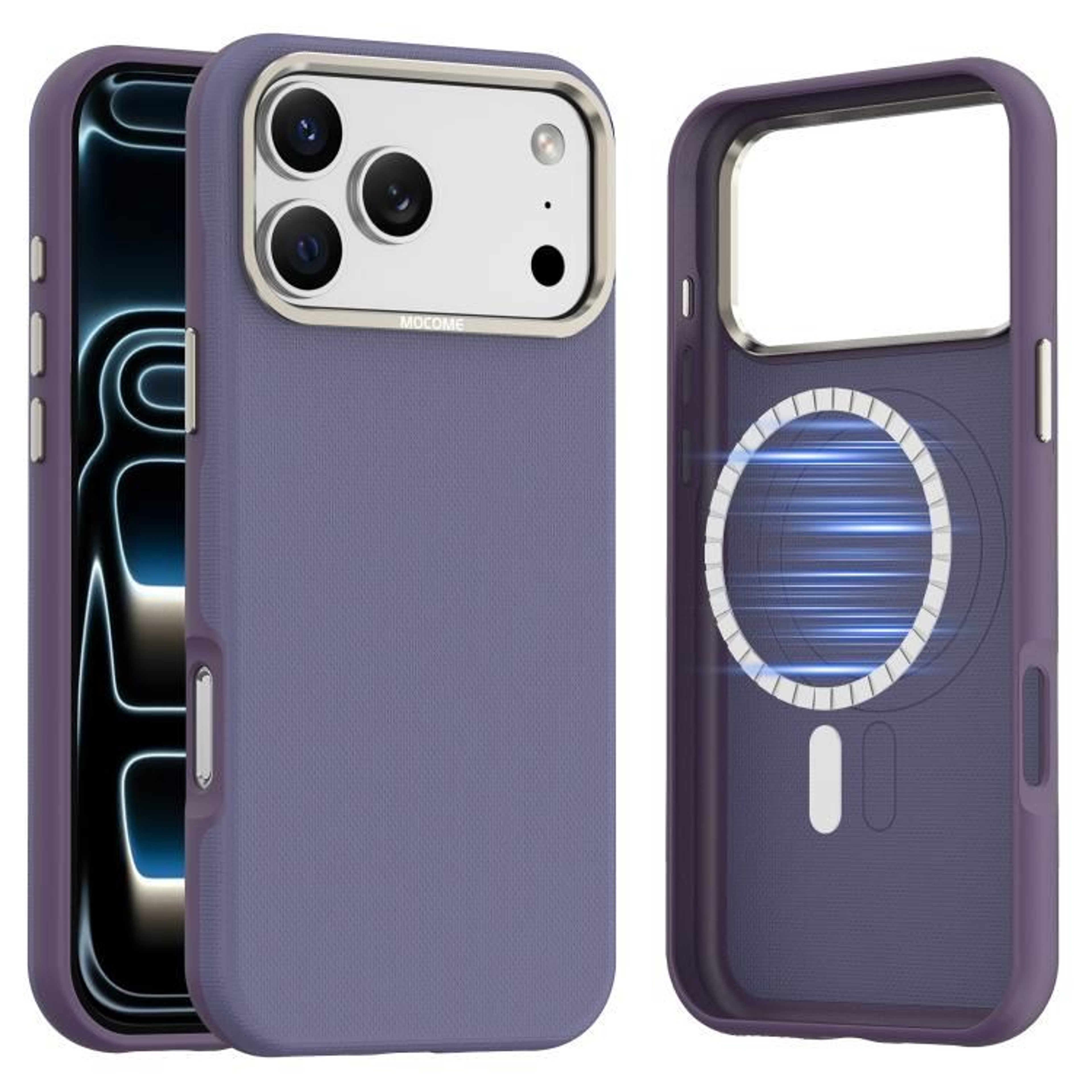 IPhone 18 Pro Max Magnetic Protective Case With Metal Lens Frame 7