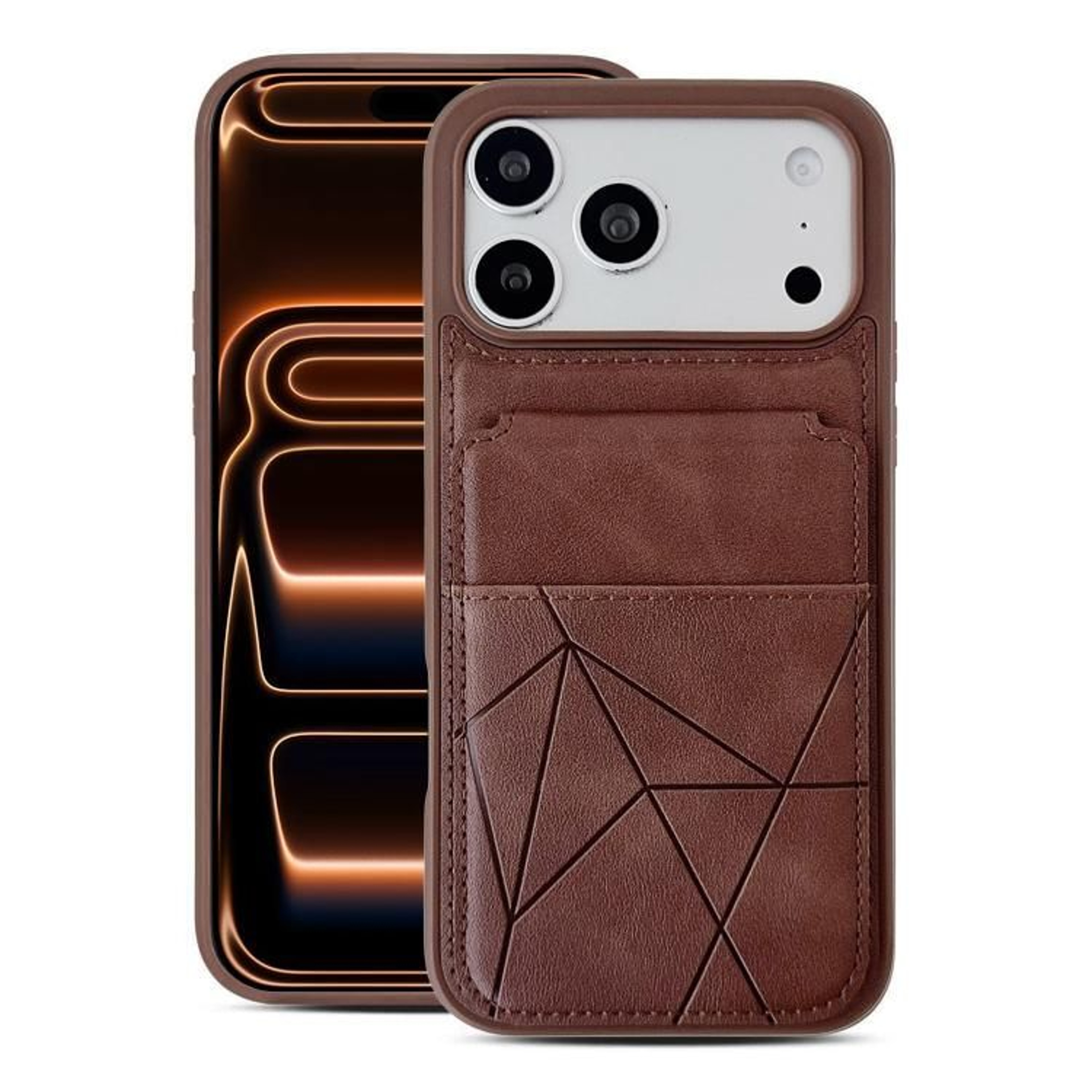 IPhone 18 Pro Max Vertical Flip Wallet Case With Card Holder And Kickstand 10