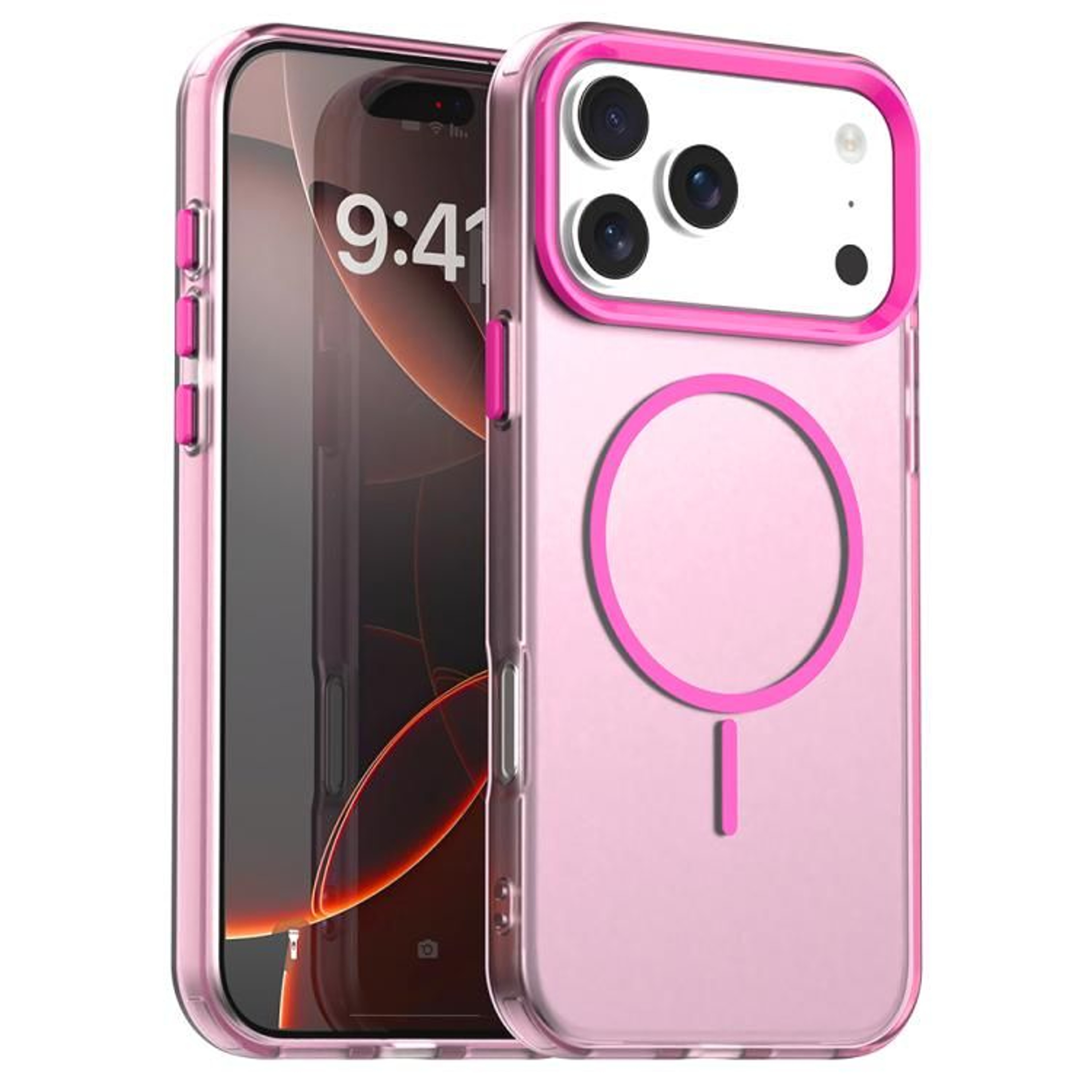 IPhone 18 Pro Max MagSafe Hybrid TPU PET PC Protective Case 10
