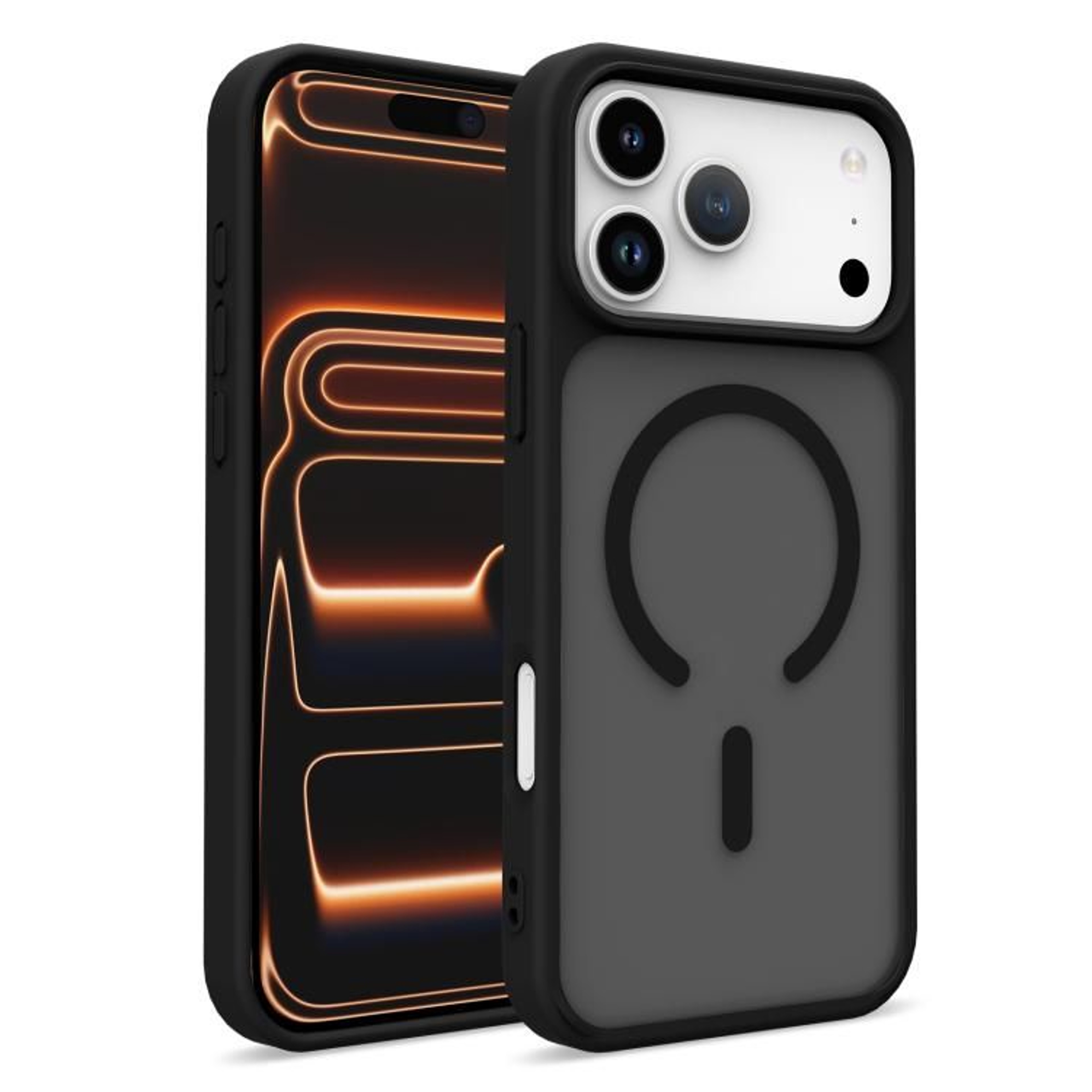 Magnetic PC TPU Phone Case For IPhone 18 Pro Max With Raised Screen And Camera Edges 6