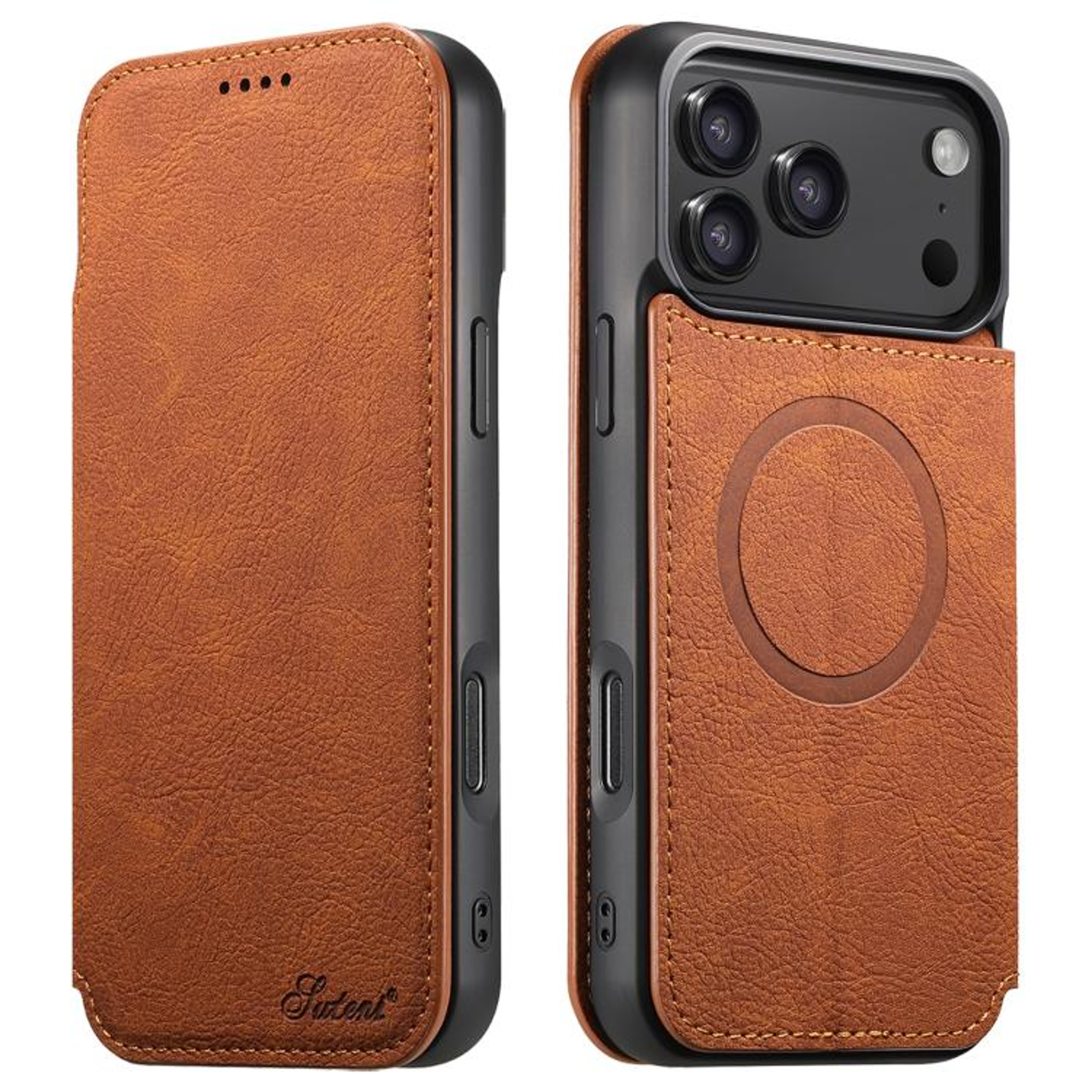 IPhone 18 Pro Max PU Leather Wallet Case With MagSafe And Stand 9